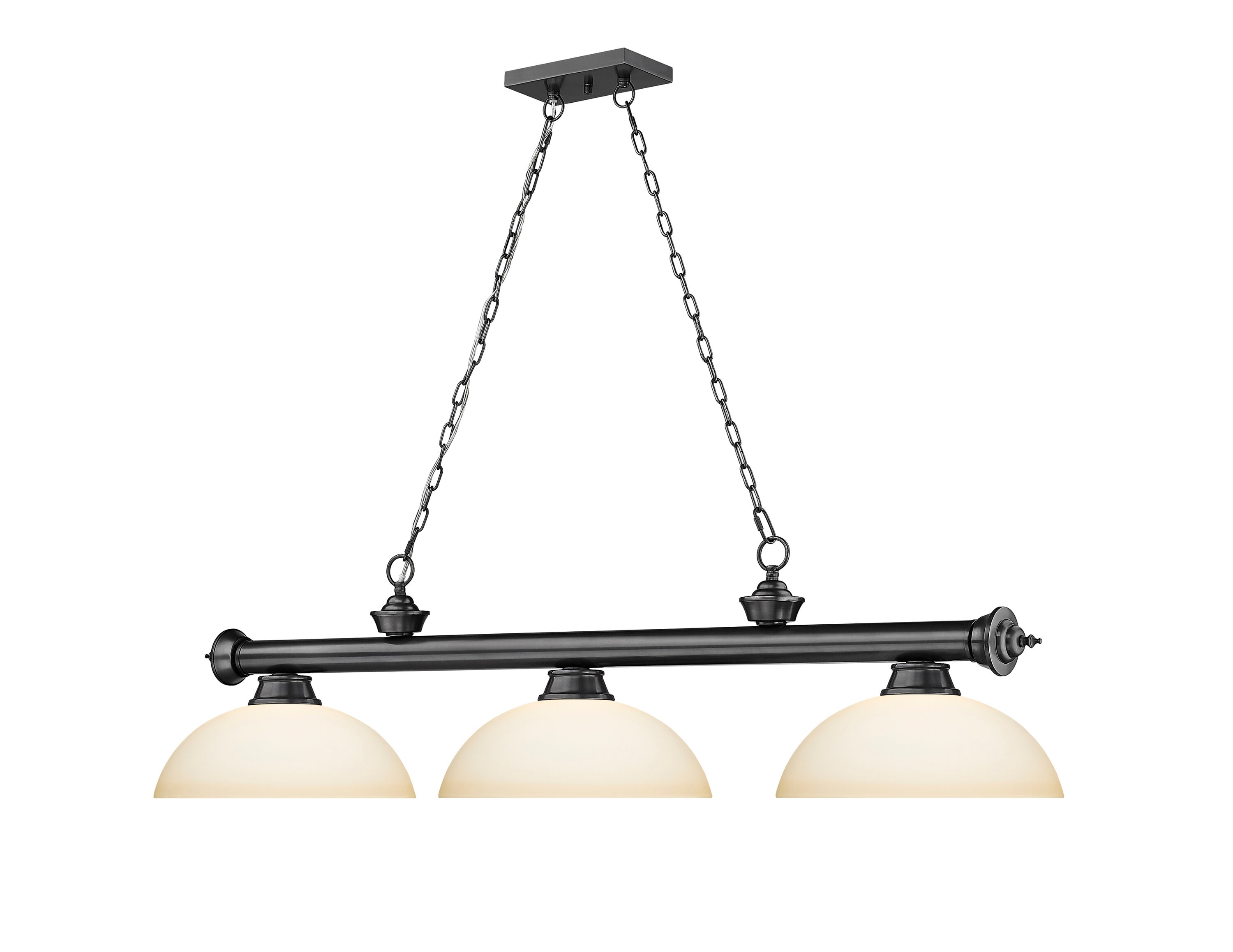 Z-Lite 2306-3BP-DMO14 Pool-Table-Lighting - View #3
