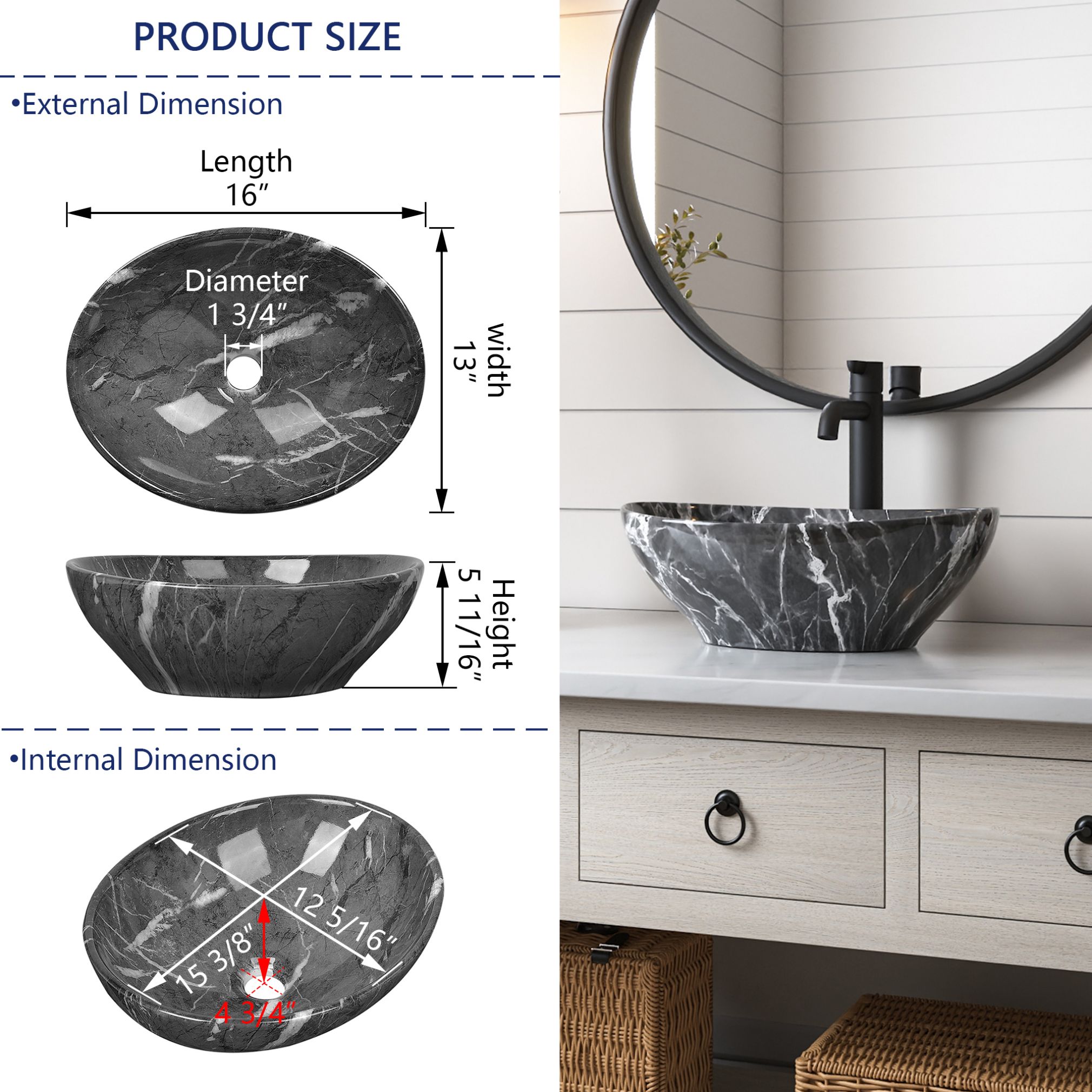 DeerValley DV-1V0089 Bath-Sink - View #6