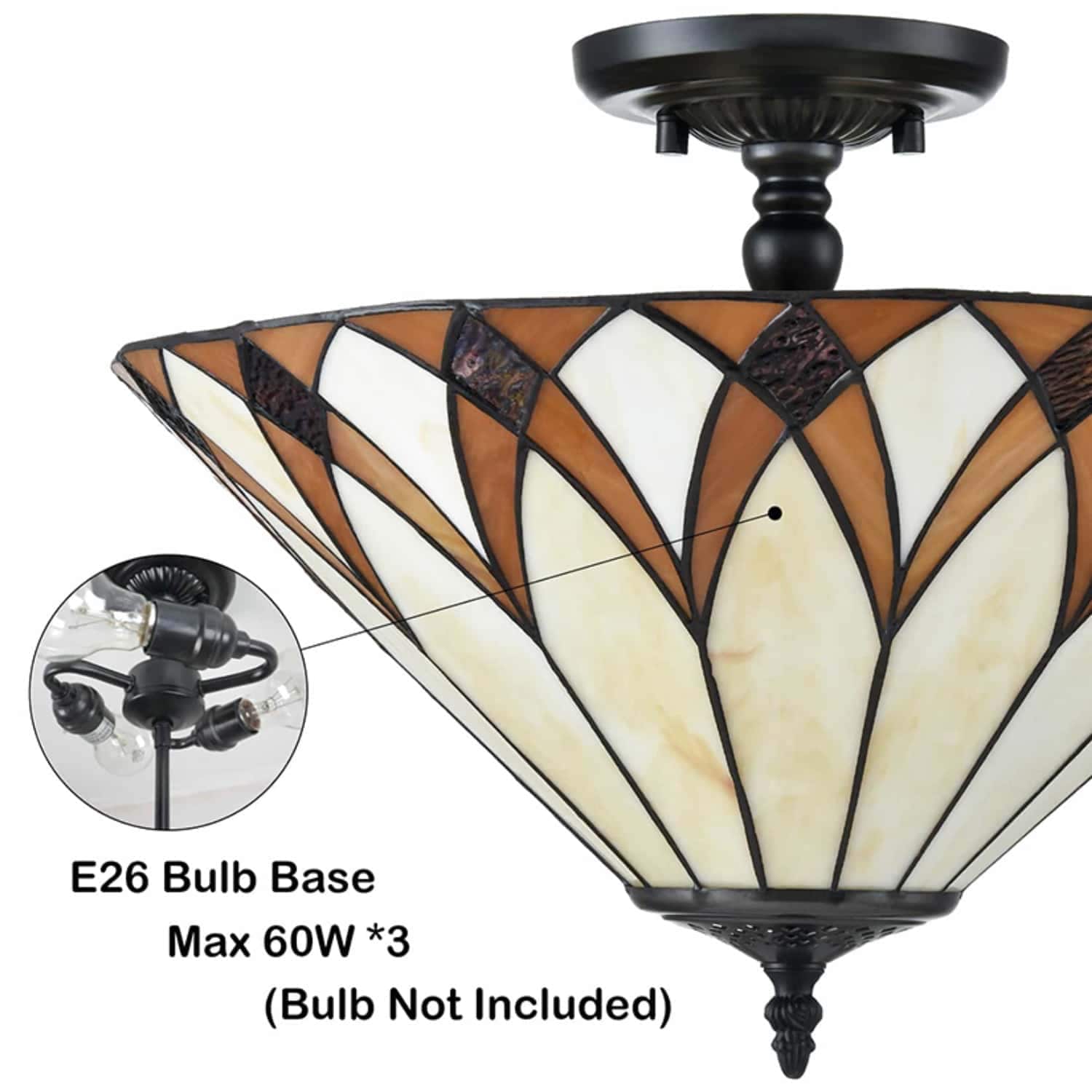 Claxy TY-B7293-3CU-BM flushmounts - View #4