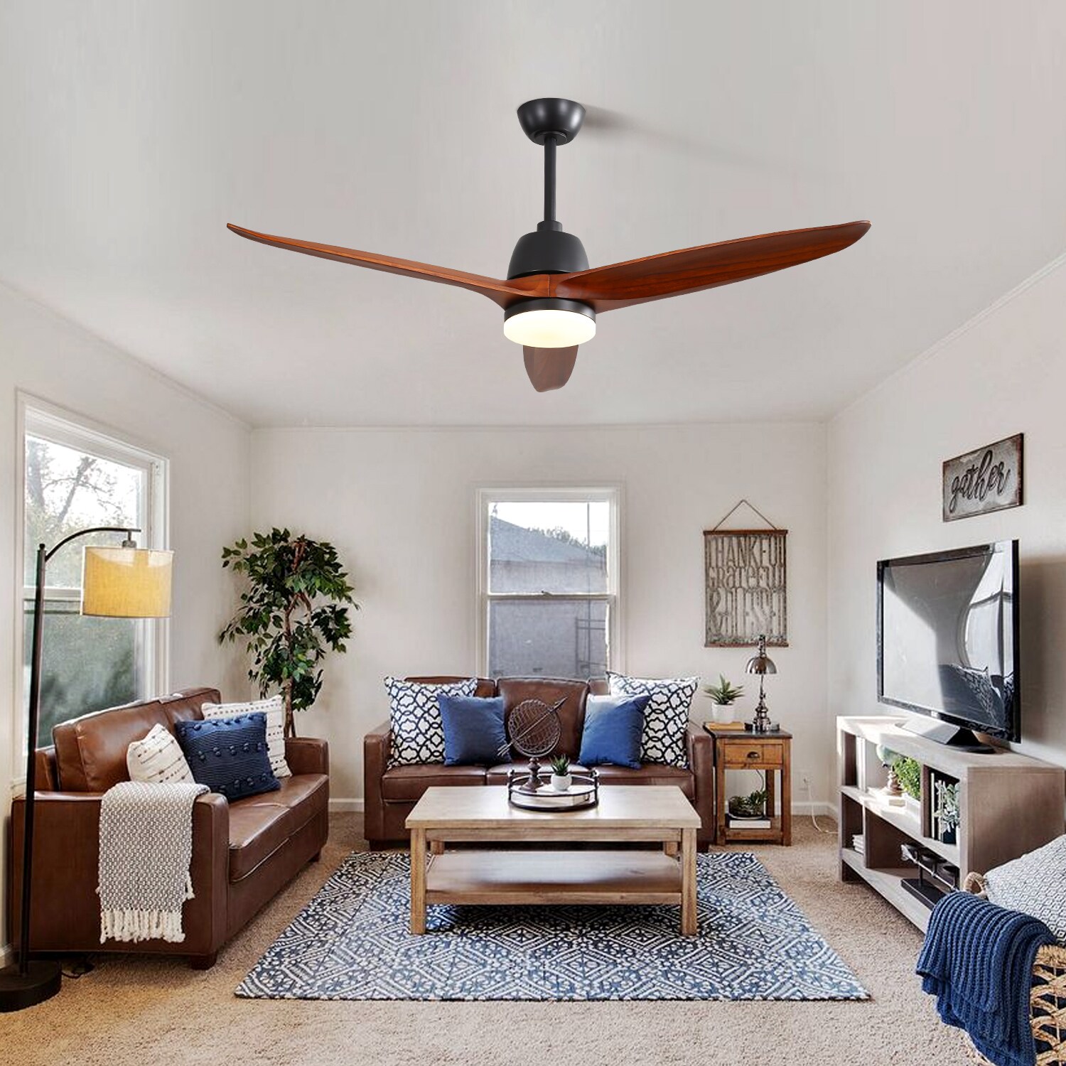 Kahomvis KB-QP56K-01BK Ceiling-Fans - View #5
