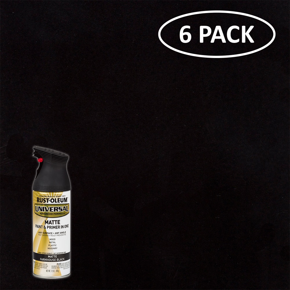 Black Stainless Steel, Rust-Oleum Specialty Metallic Appliance Enamel Spray  Paint- 12 oz- 6 Pack