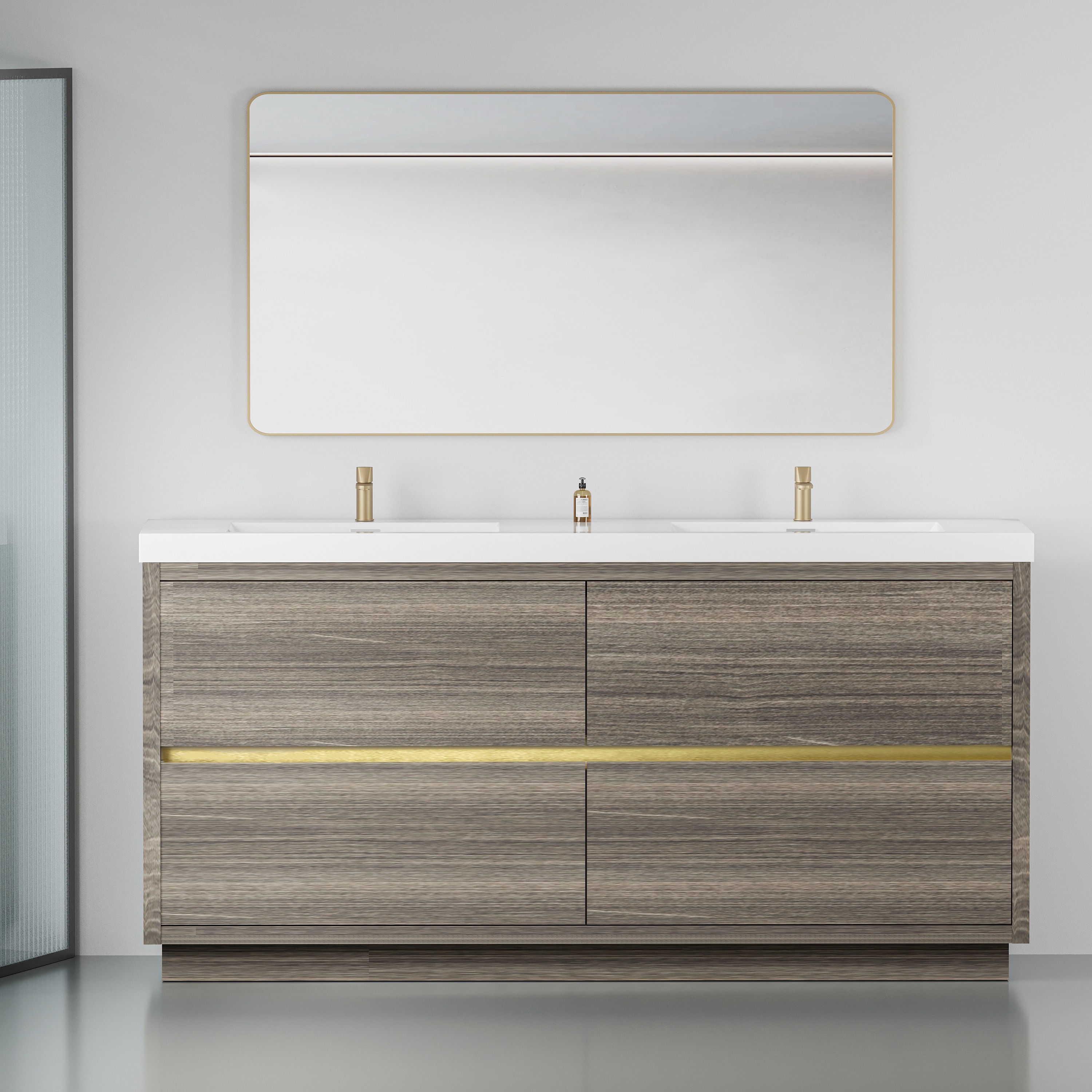 WELLFOR ABH-TGN72 Bath-Vanity-Combo - View #2