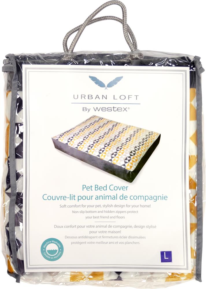 Westex PRCSLMODM Rectangular Yellow Polyester Dog Bed