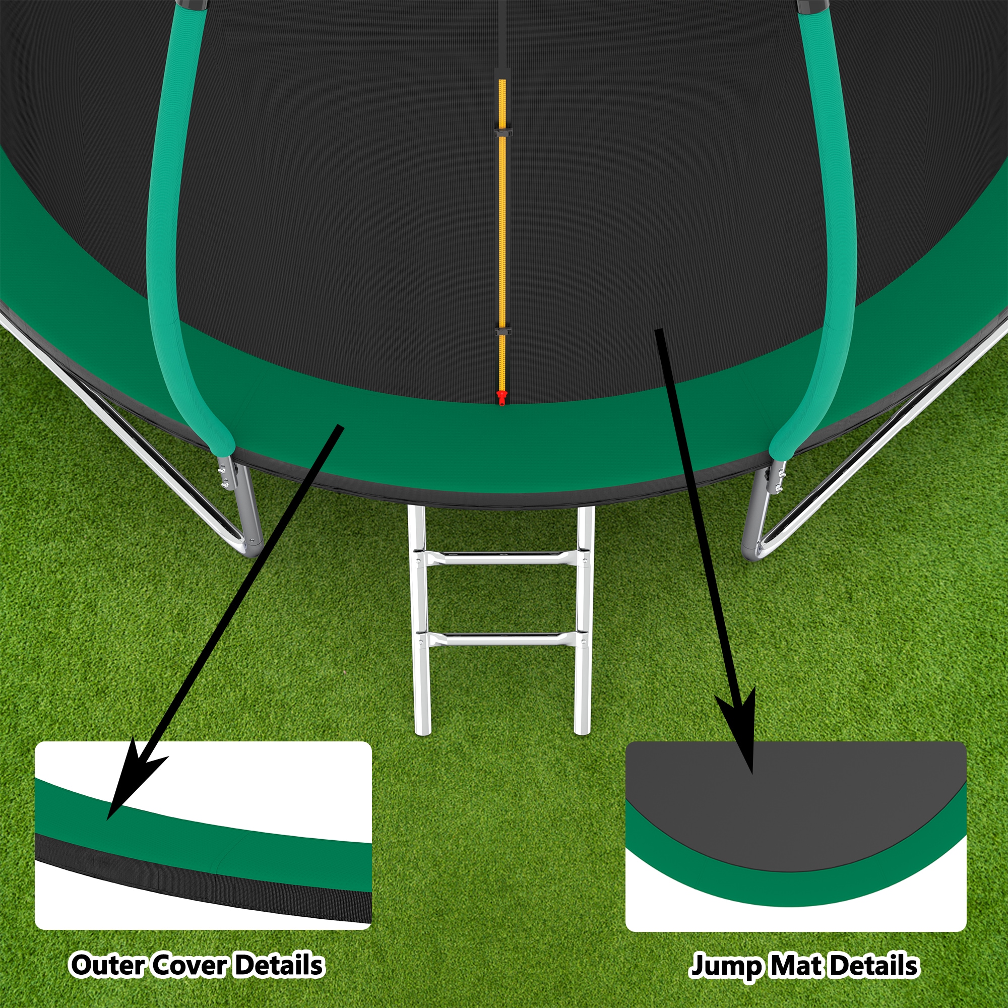 Kahomvis MERS-QPH3-154 trampolines - View #7