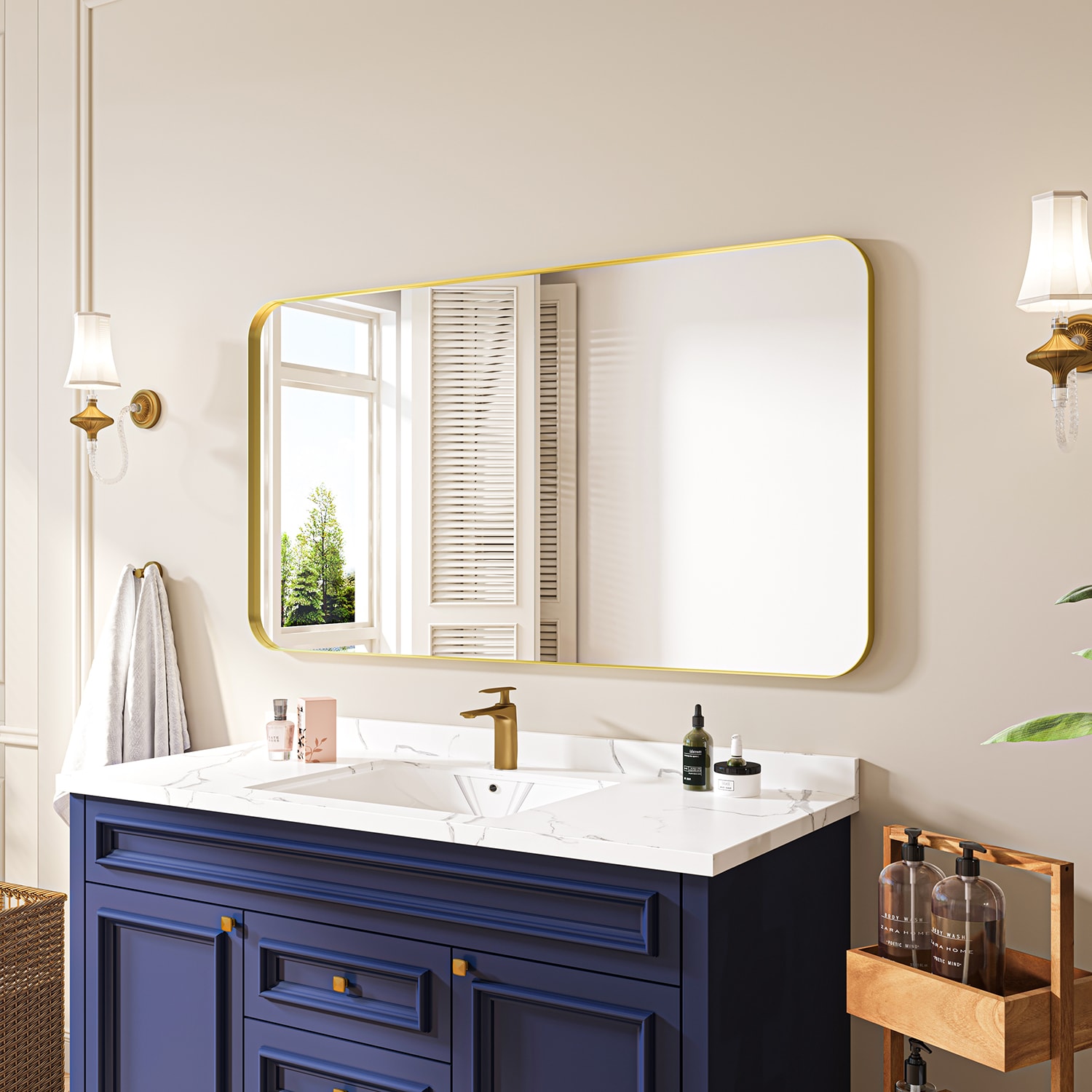 waterpar WPLO-2128 Framed-Bath-Mirrors - View #4