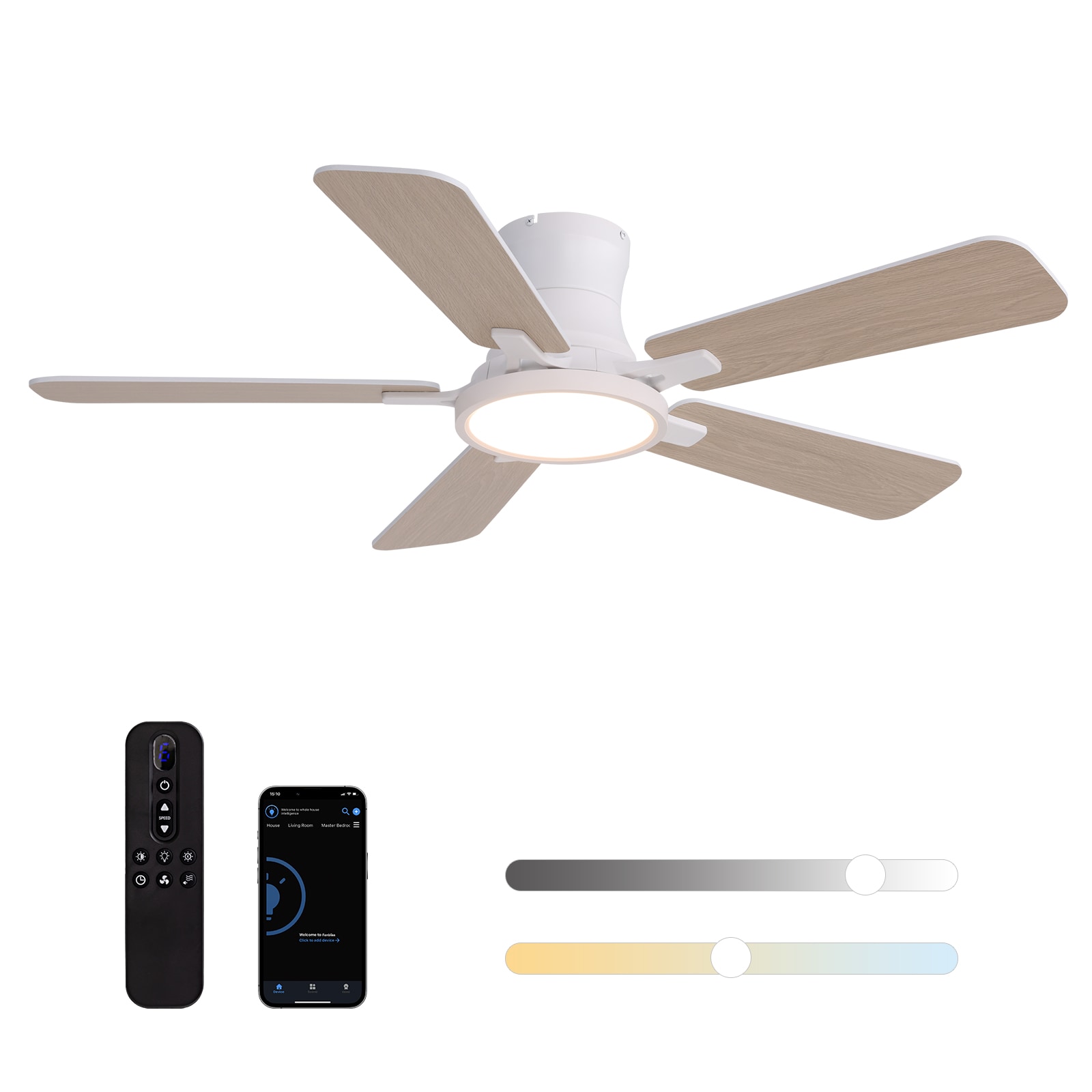 SILJOY 88623-01-MINI Ceiling-Fans - View #3