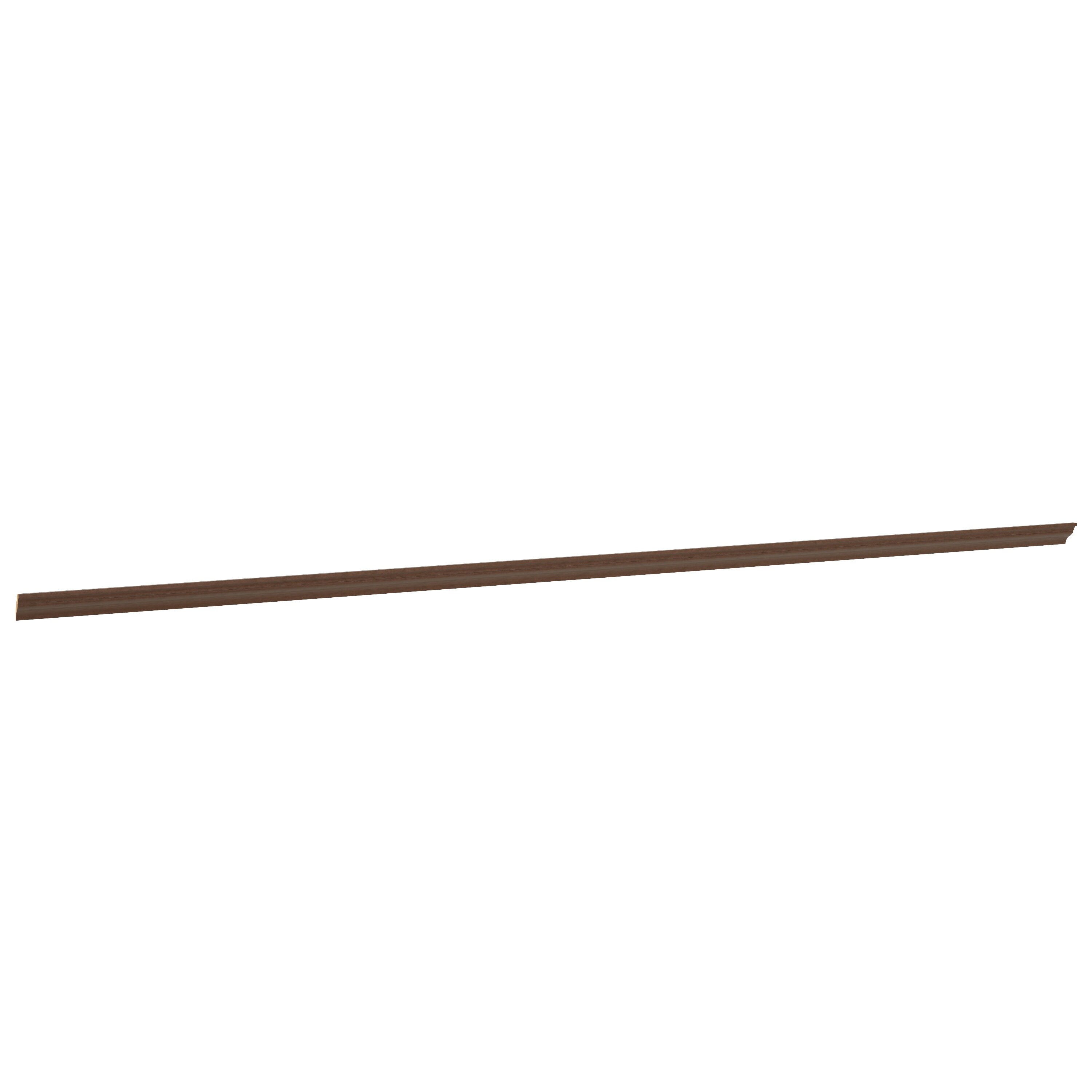 Diamond Express 310 SWLCRM8 Cabinet Crown Moulding 96-in W x 2.2-in H x 2.1-in D Thatch Brown Stained