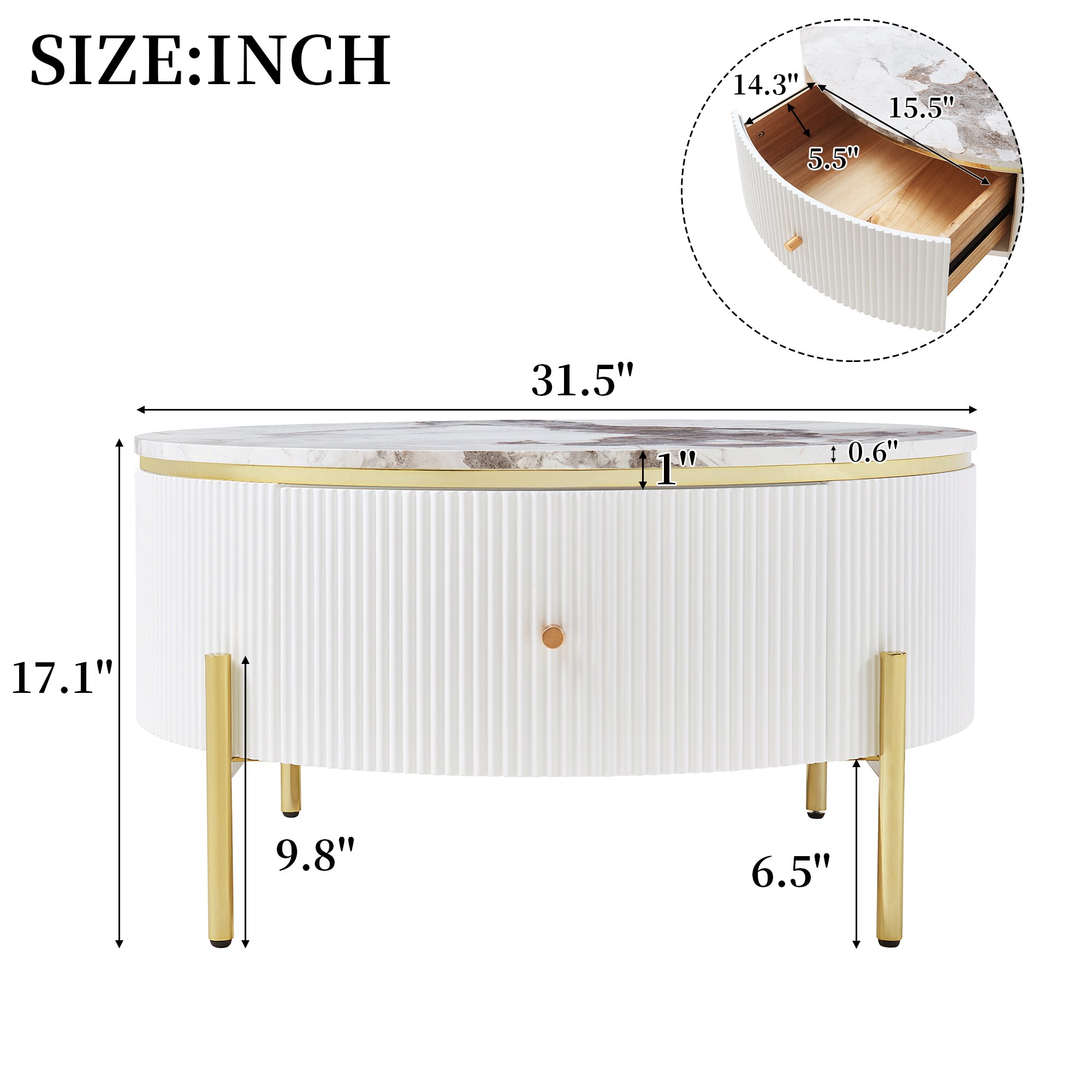 zwyo hosimu Q26071600485 Coffee-Tables - View #5