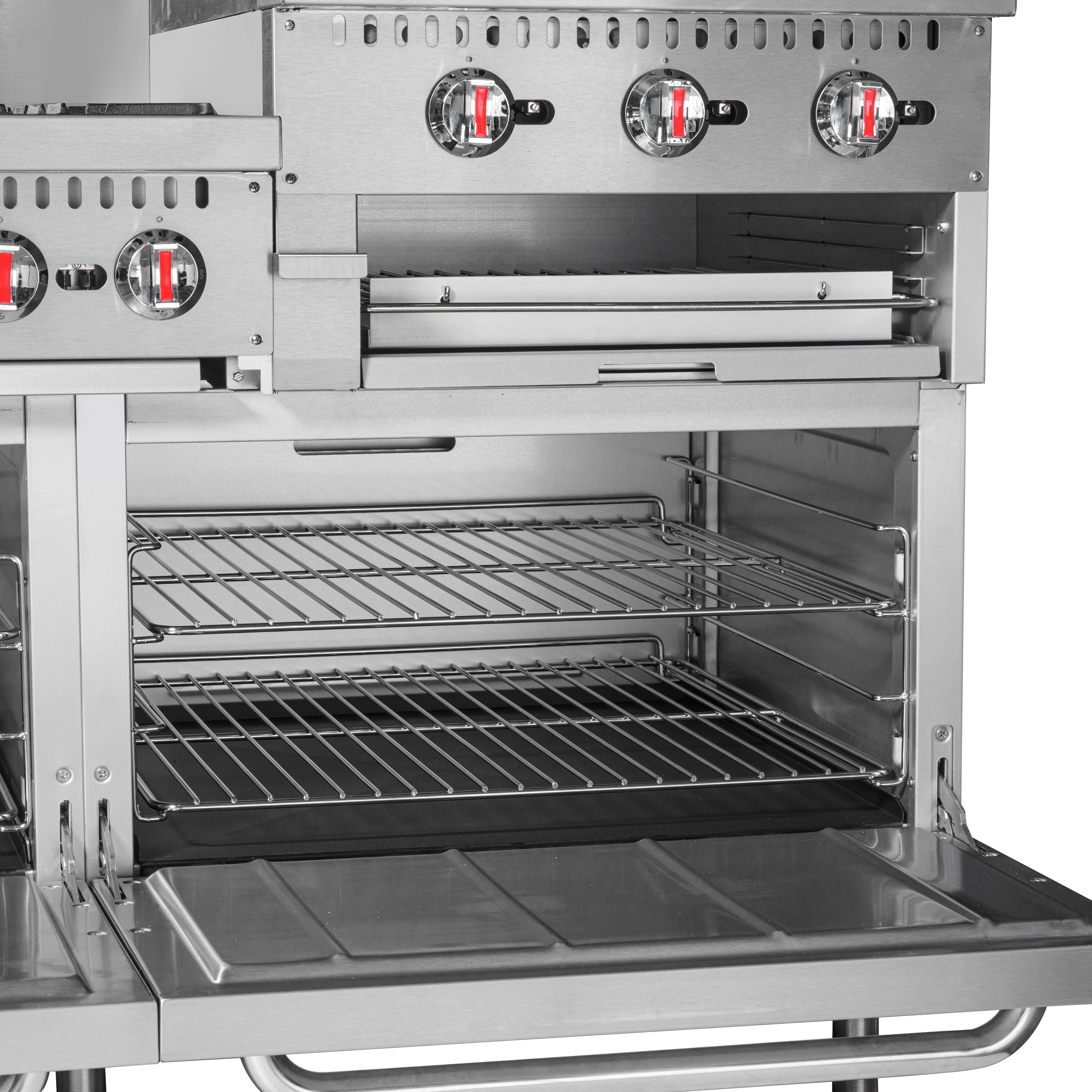 KoolMore LOW-KM-CRGB60-LP Double-Oven-Gas-Ranges - View #13