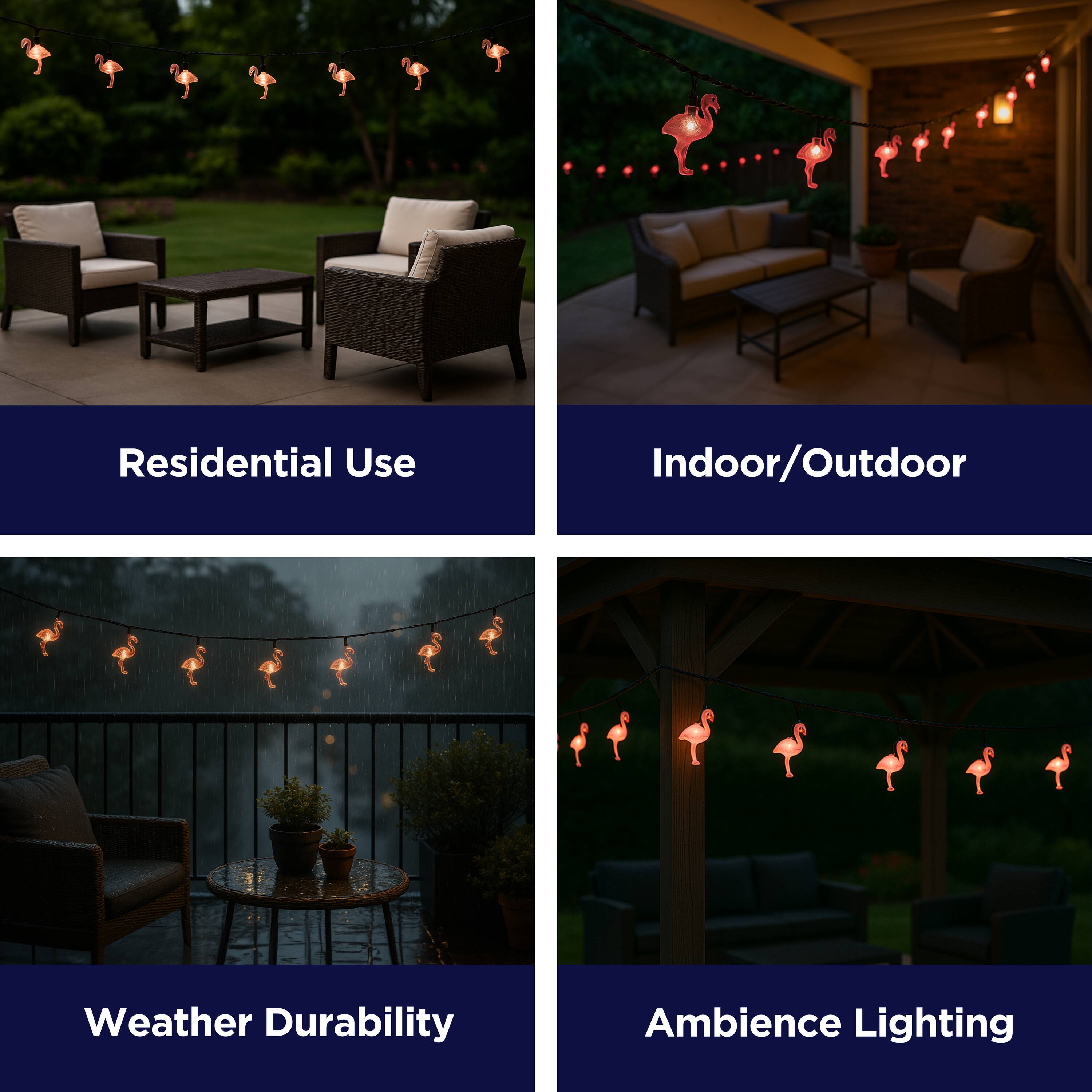 Harbor Breeze SLS1FL(10) Patio-String-Lights - View #6