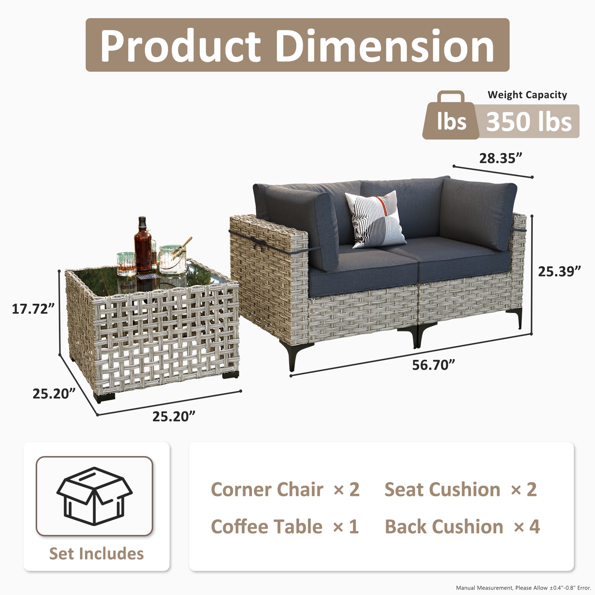 Ovios SK100-1 Patio-Sofas-Daybeds - View #6