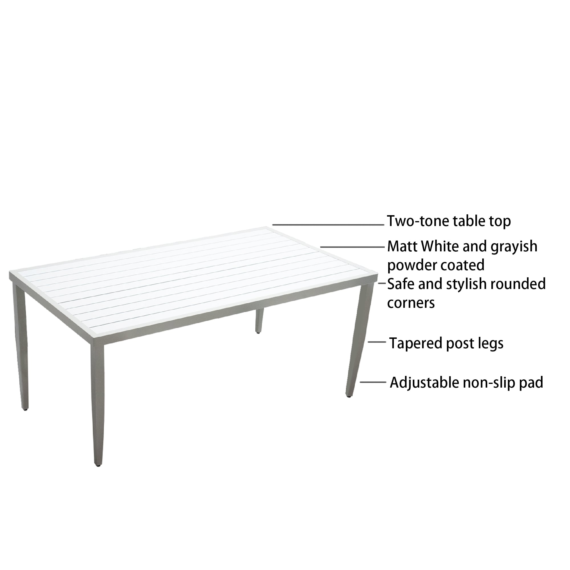 Xspracer ML-DS005 Patio-Dining-Sets - View #6