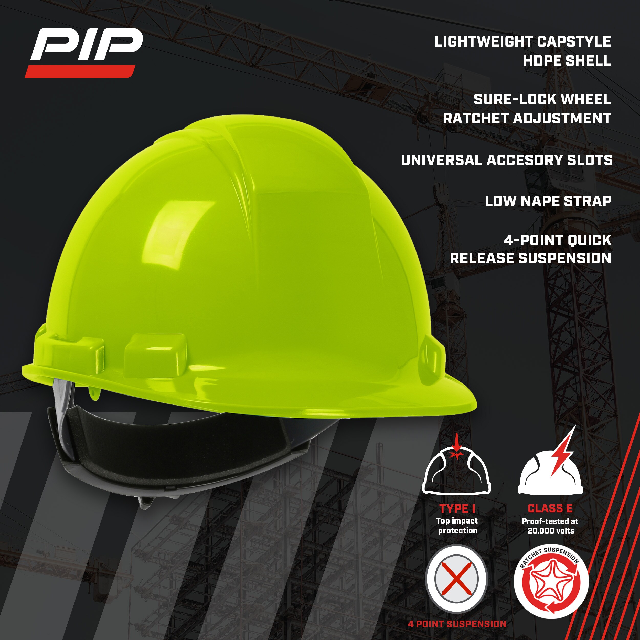 Dynamic 280-HP241R-44 Safety-Hats - View #2