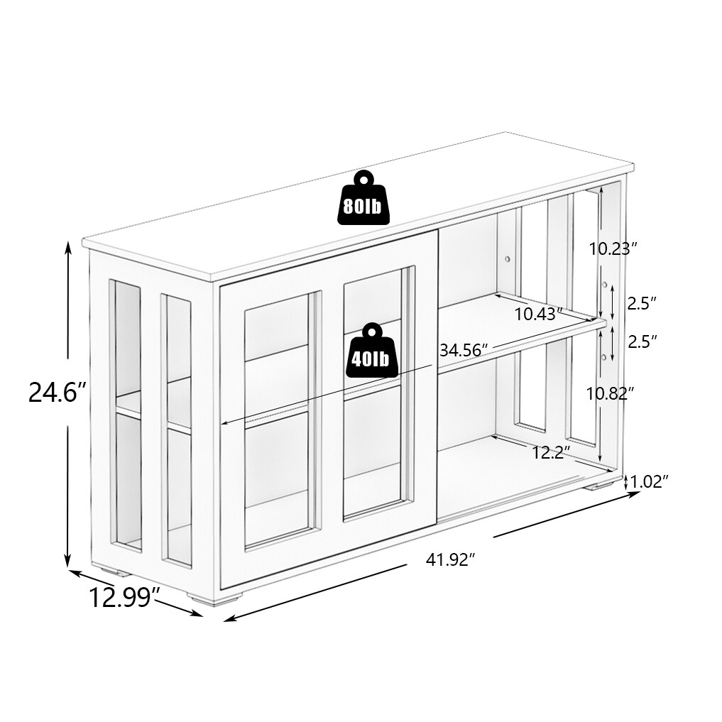 Loebelle Z35613WW Dining-Kitchen-Storarge - View #4