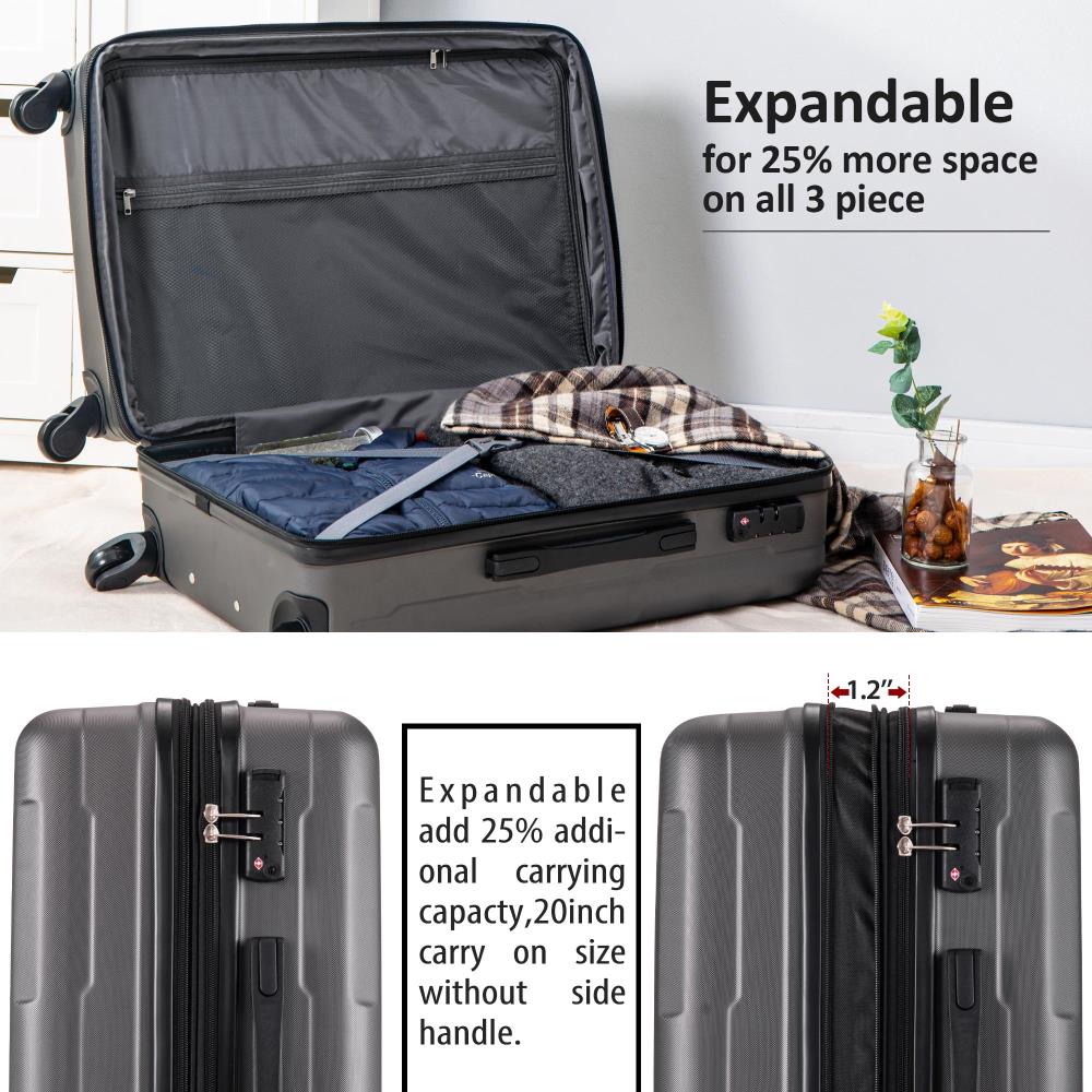 CASAINC MRS-PP191695AAB Luggage-And-Luggage-Sets - View #4