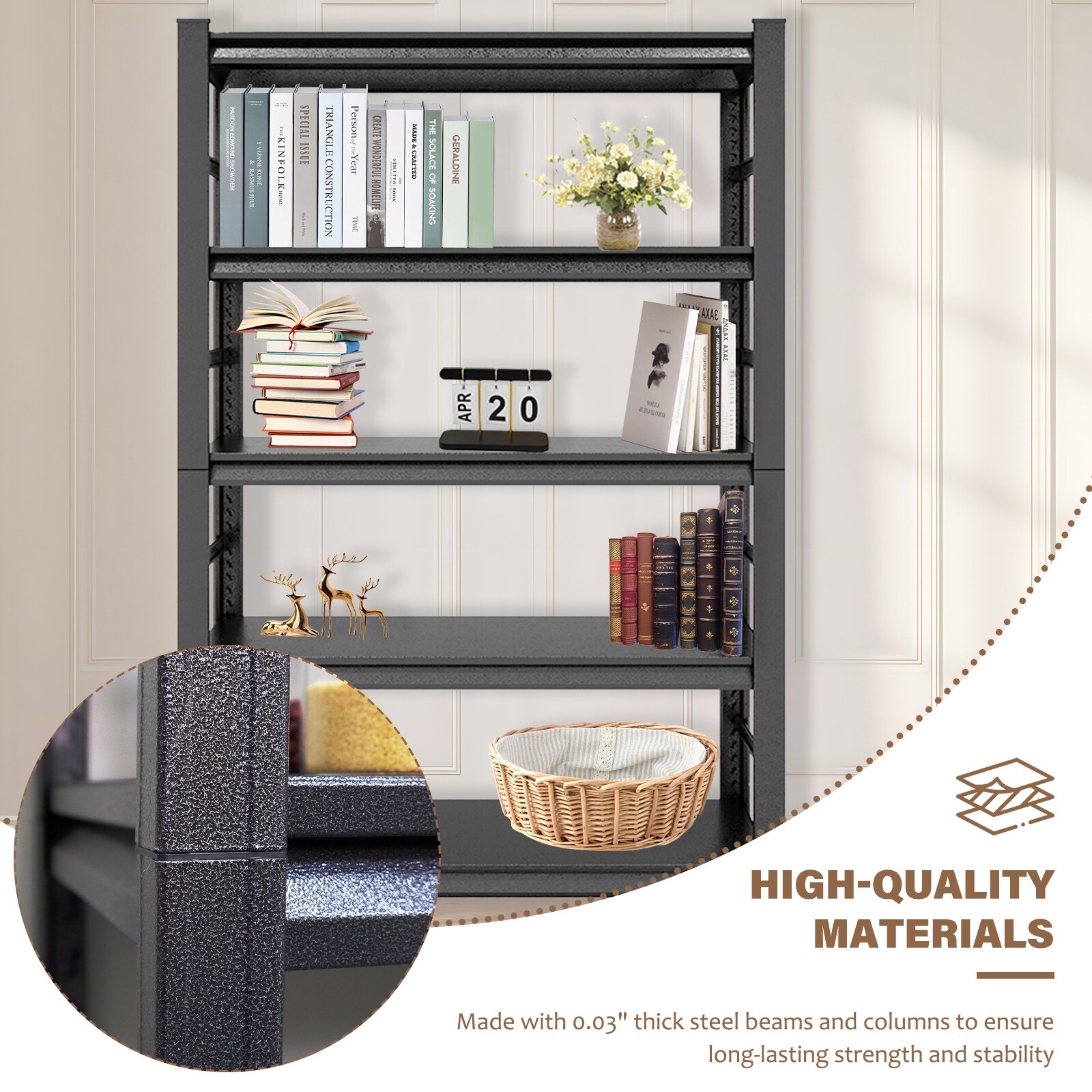 Siavonce FZ81458 Free-Standing-Shelving - View #9