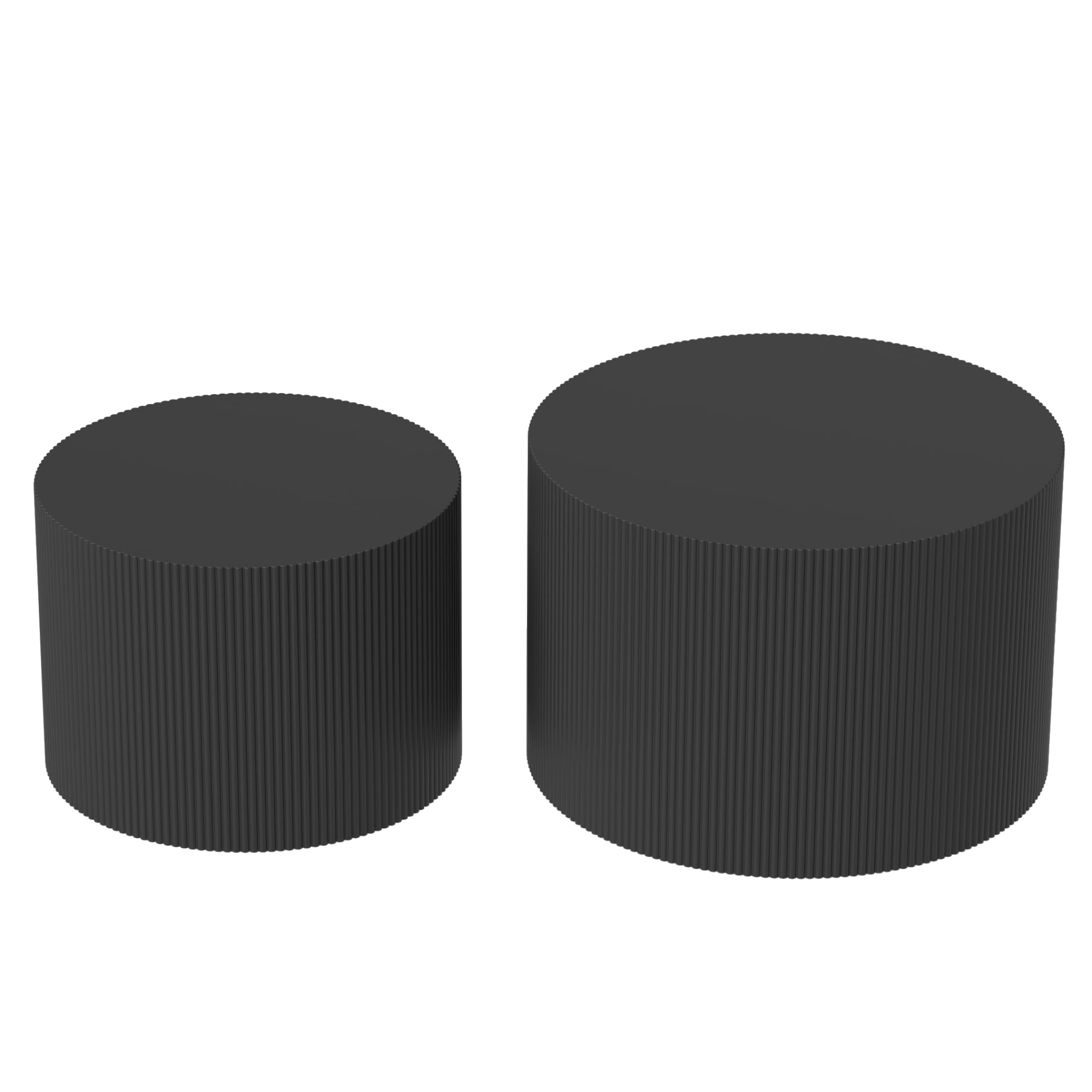  QTZ24H02-C-LW1 Black MDF Modern Coffee Table