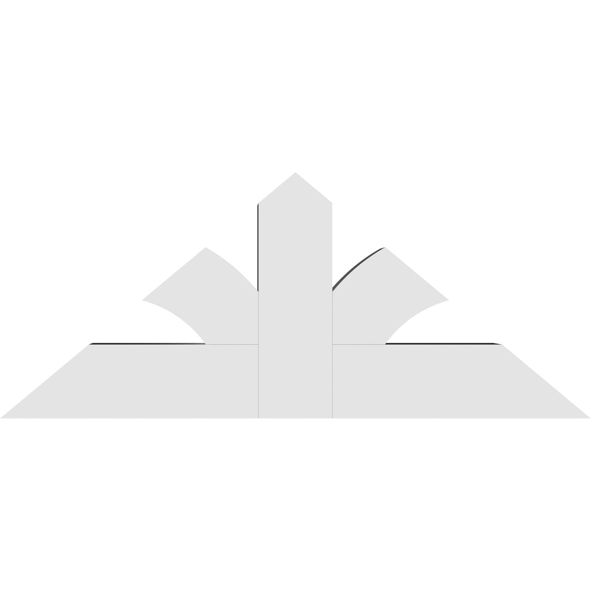 Ekena Millwork GBP048X20X0606RIC00 Exterior-Brackets-Braces - View #4