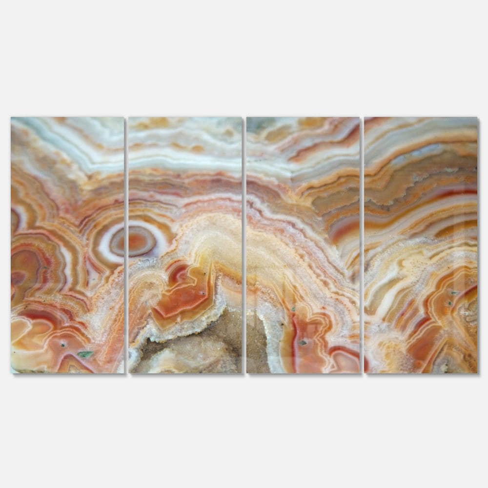 Designart MT14373-271 28-Inches H x 48-Inches W Abstract Metal Print