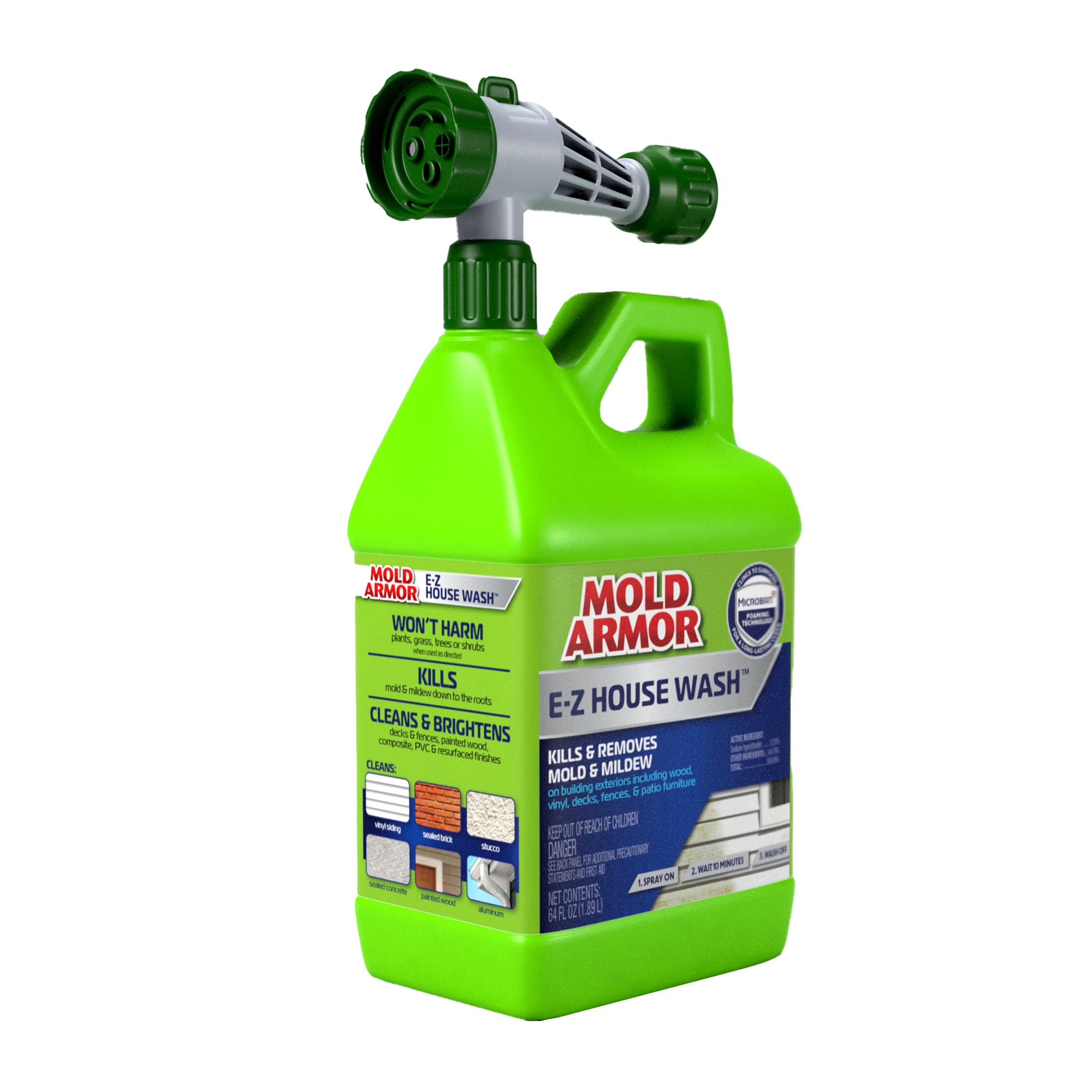 Mold Armor 1 gal. E-Z House Wash Mold and Mildew Remover - Yahoo Shopping