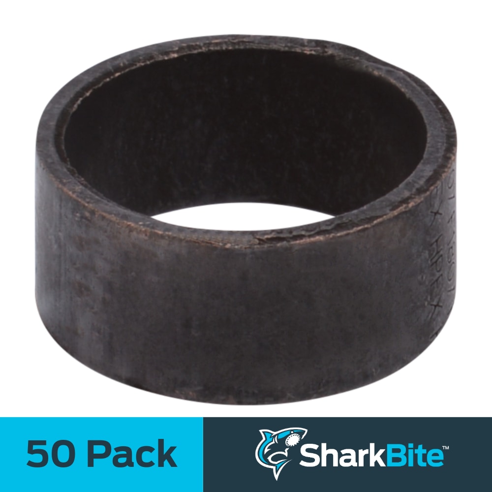 SharkBite 23102CP50Z 1/2-in PEX Copper Crimp Rings (50-Pack)
