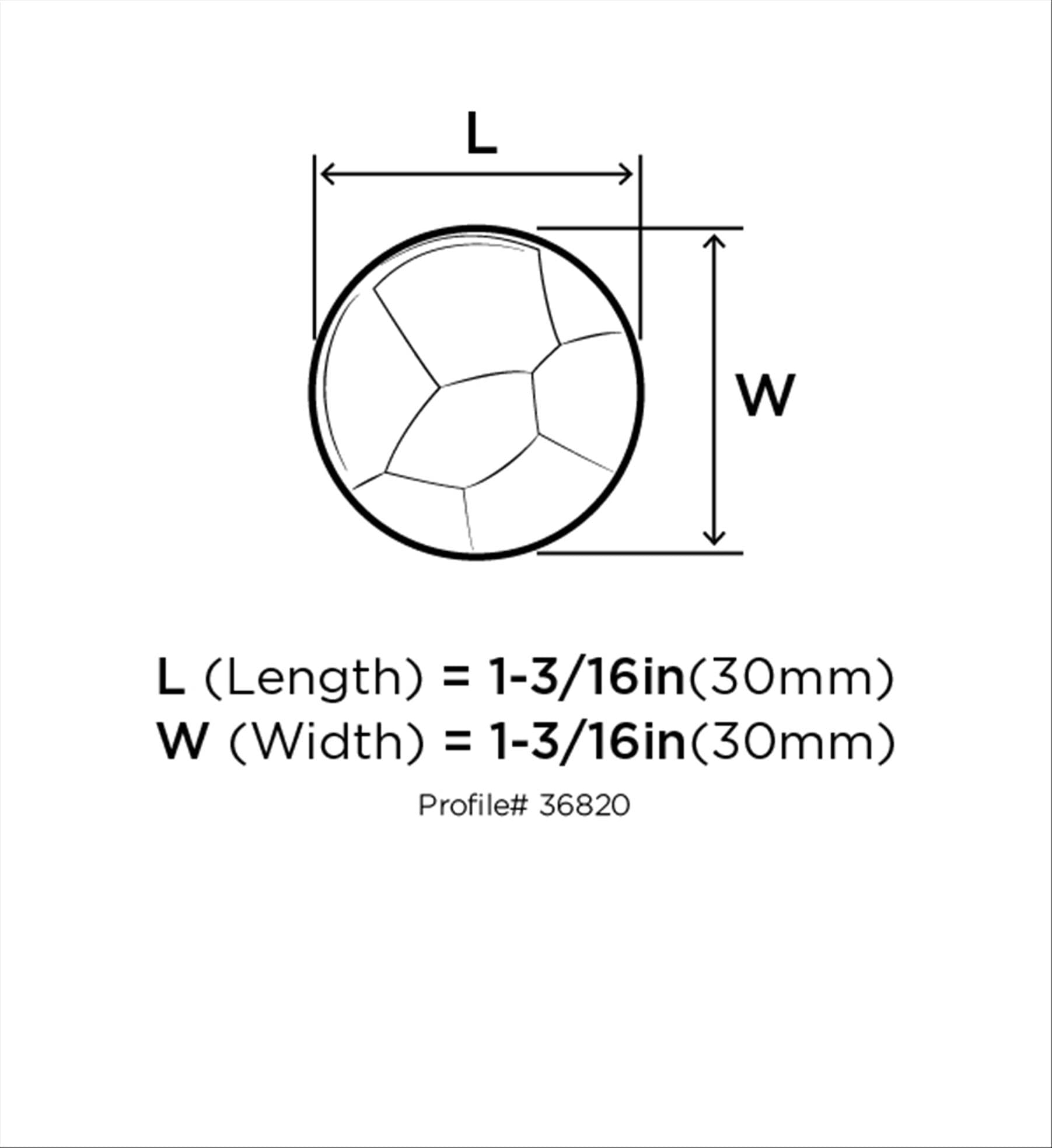 Amerock BP36820PN Cabinet-Knobs - View #8