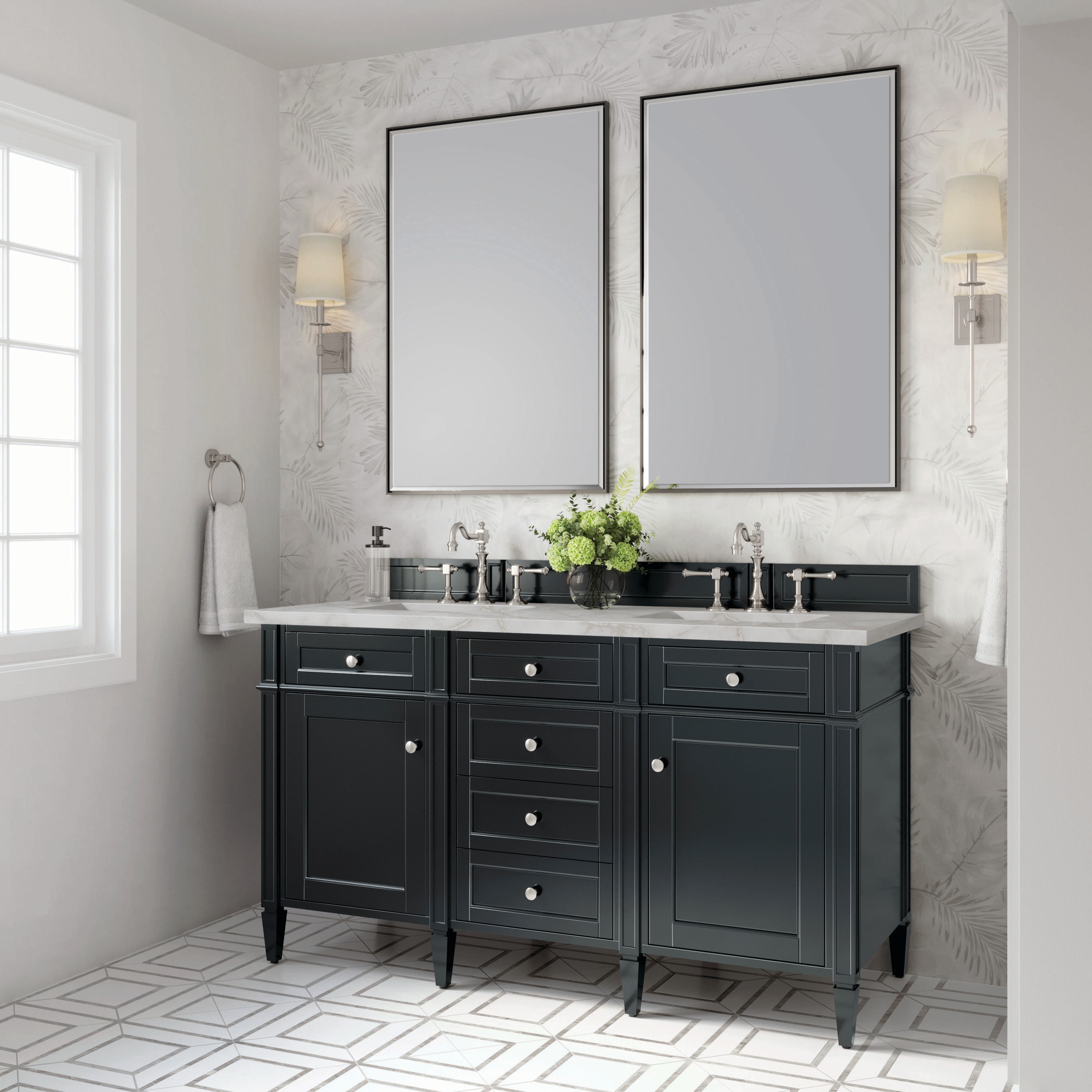 James Martin Vanities 650-V60D-BKO-3VSL Bath-Vanity-Combo - View #3