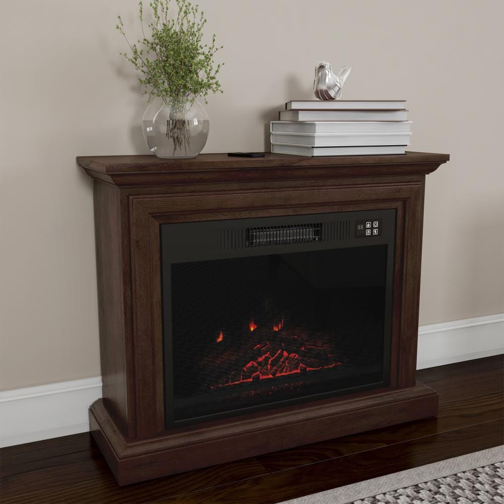 Hastings Home 42-in W Black LED Electric Fireplace 910742VLZ Sansujyuku sansujyuku.com