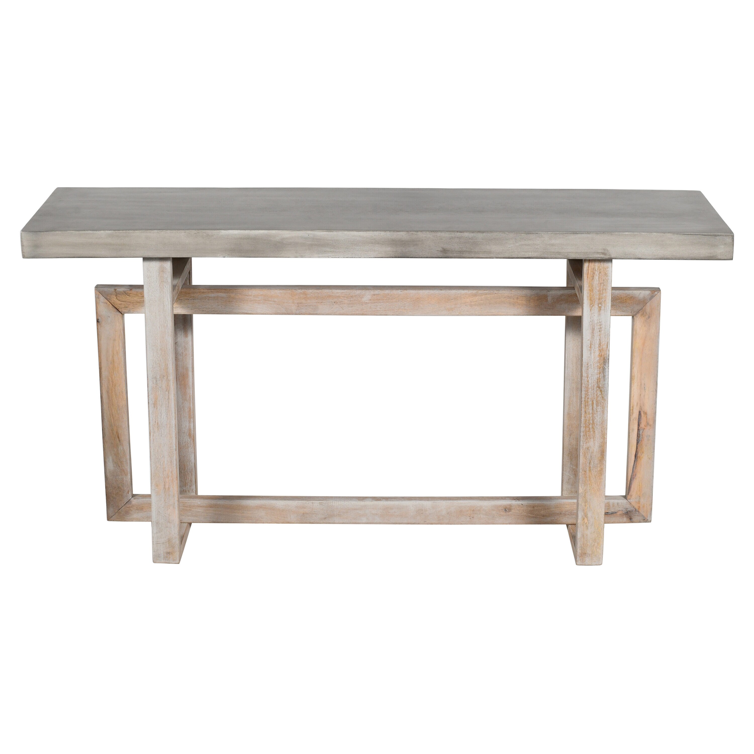 Benzara Modern Console Table in the Console Tables department at