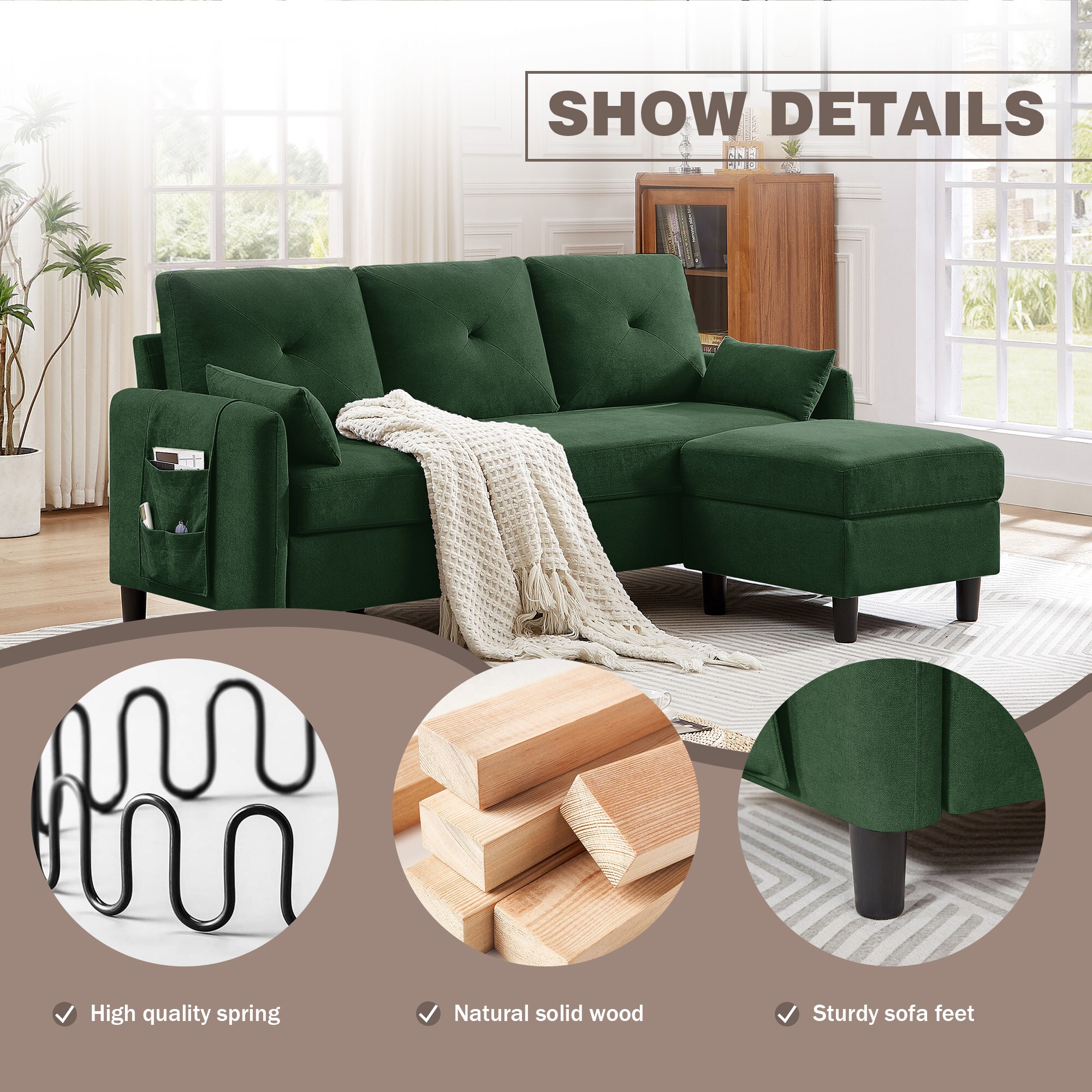 Jarenie YMX23GN Sofas-Loveseats - View #4