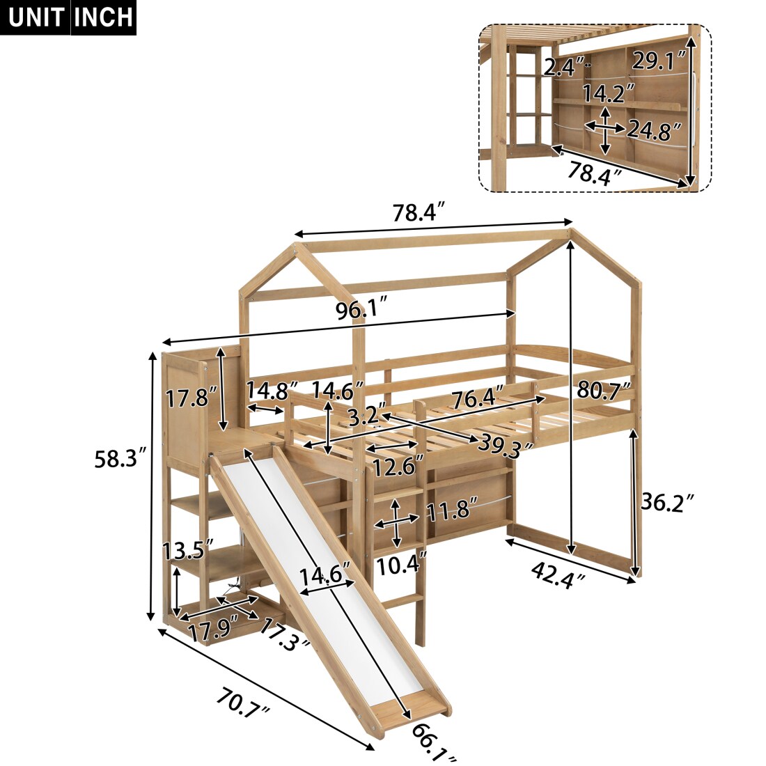 CHITA BED723-729 Bunk-Beds - View #6