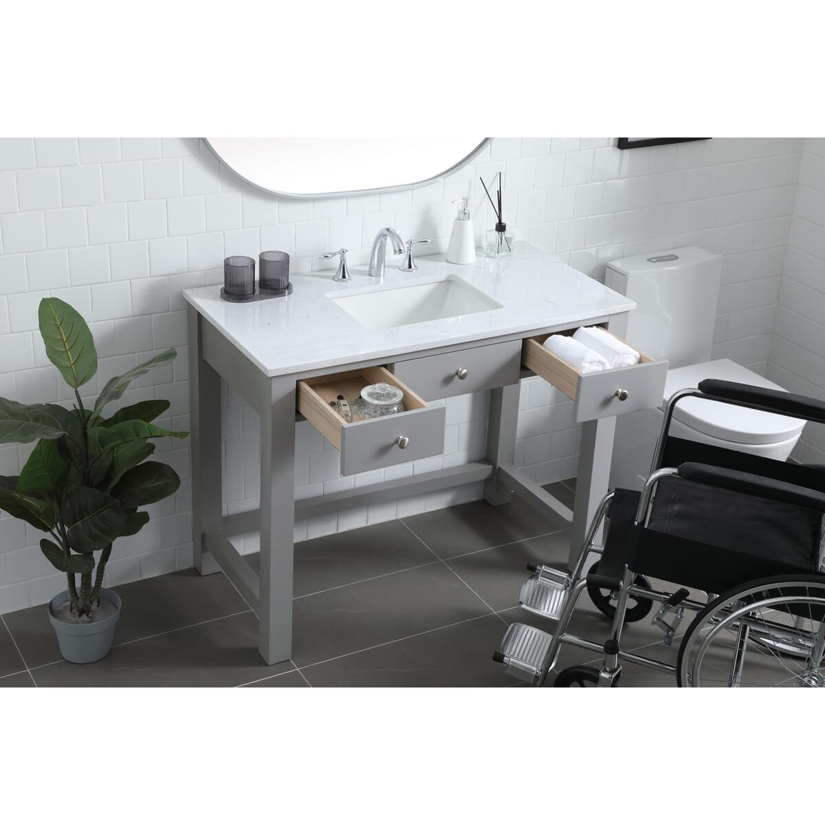 Simply Living Home SLVF44442GR Bath-Vanity-Combo - View #4