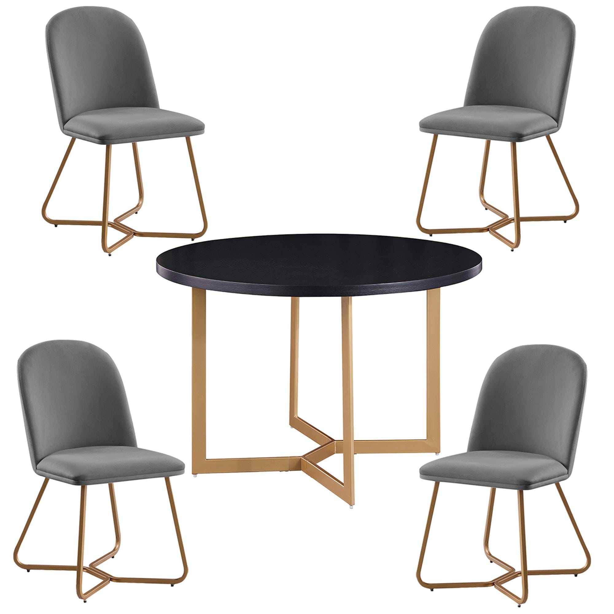 FARATI D2001-4-RTC-GREY Dining-Sets - View #2