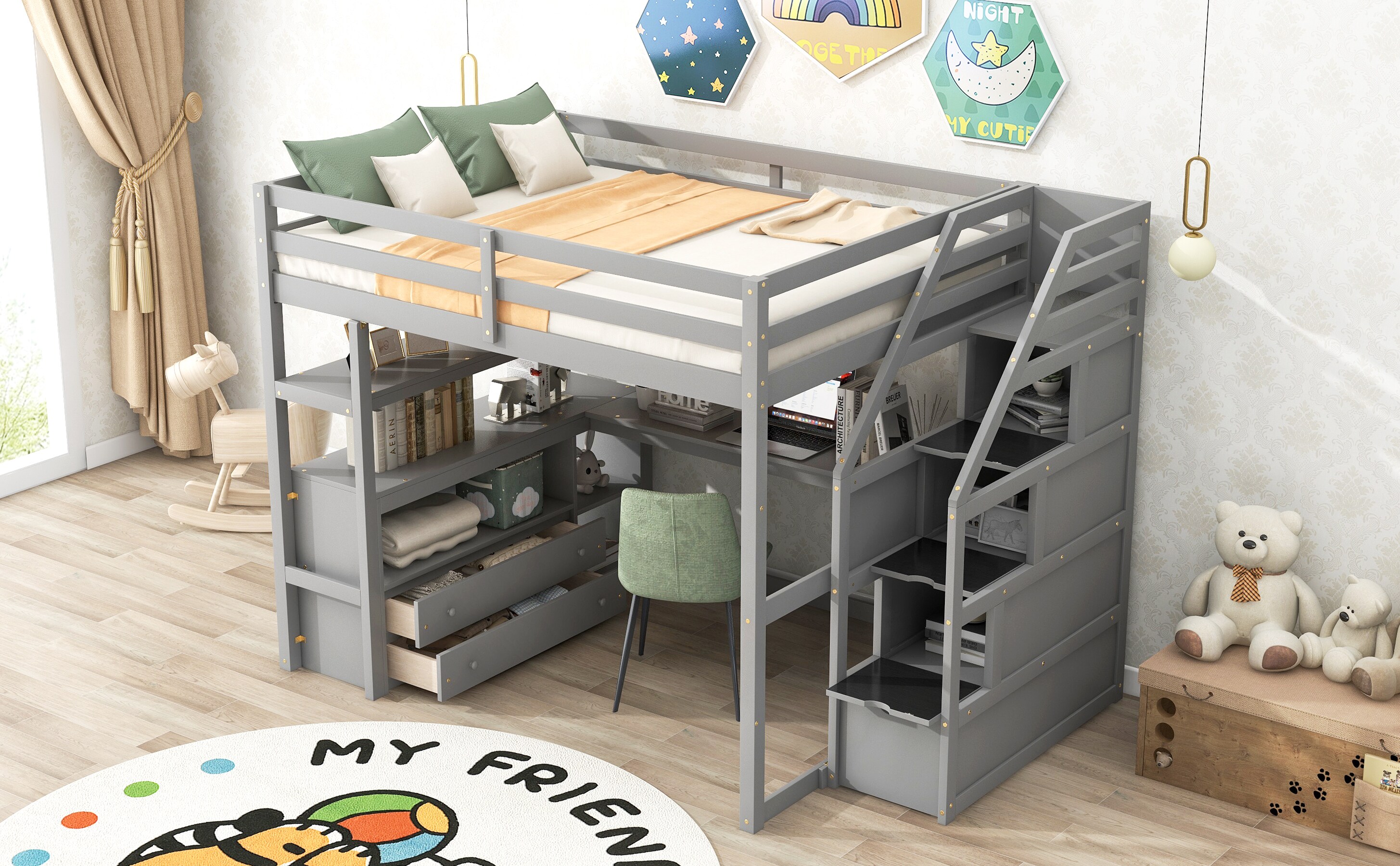 Tinyhomie LW-WEM-3274 Bunk-Beds - View #4