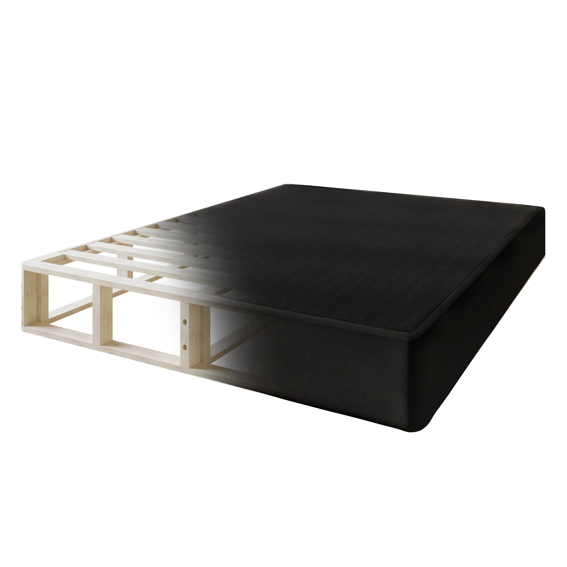 ChaletPosh C002QBS-BK-LN Box-Springs - View #3