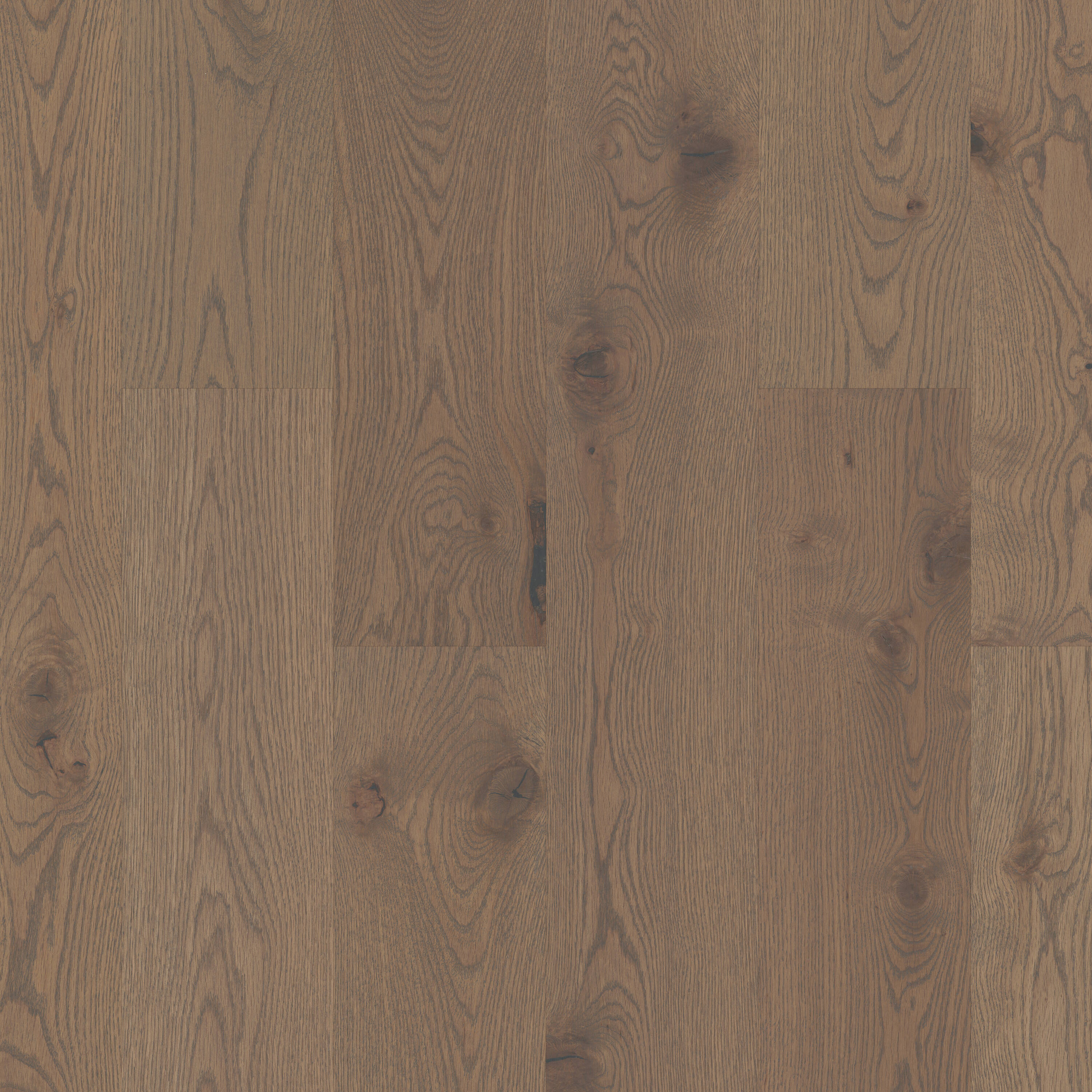 Shaw LX77705048 Williston Oak Dublin White oak 7-in W x 1/2-in T x Varying Length Wirebrushed Water Resistant Engineered Hardwood Flooring ( 23.58-sq ft / Carton )