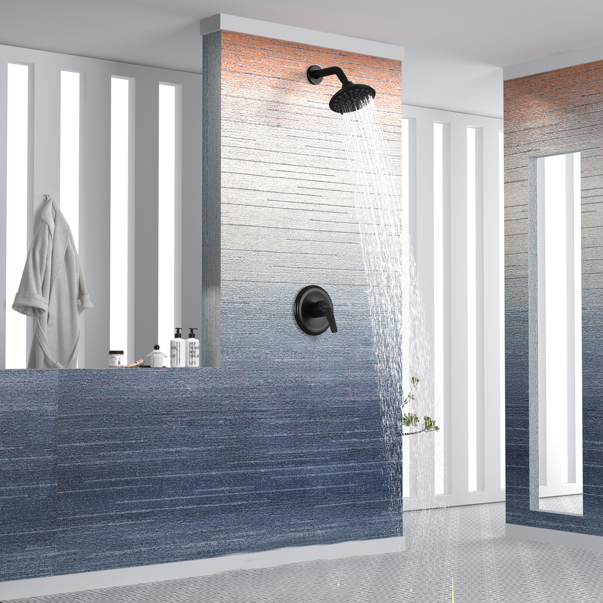 CASAINC CASA07MB Showerhead-Bar-Panels - View #3
