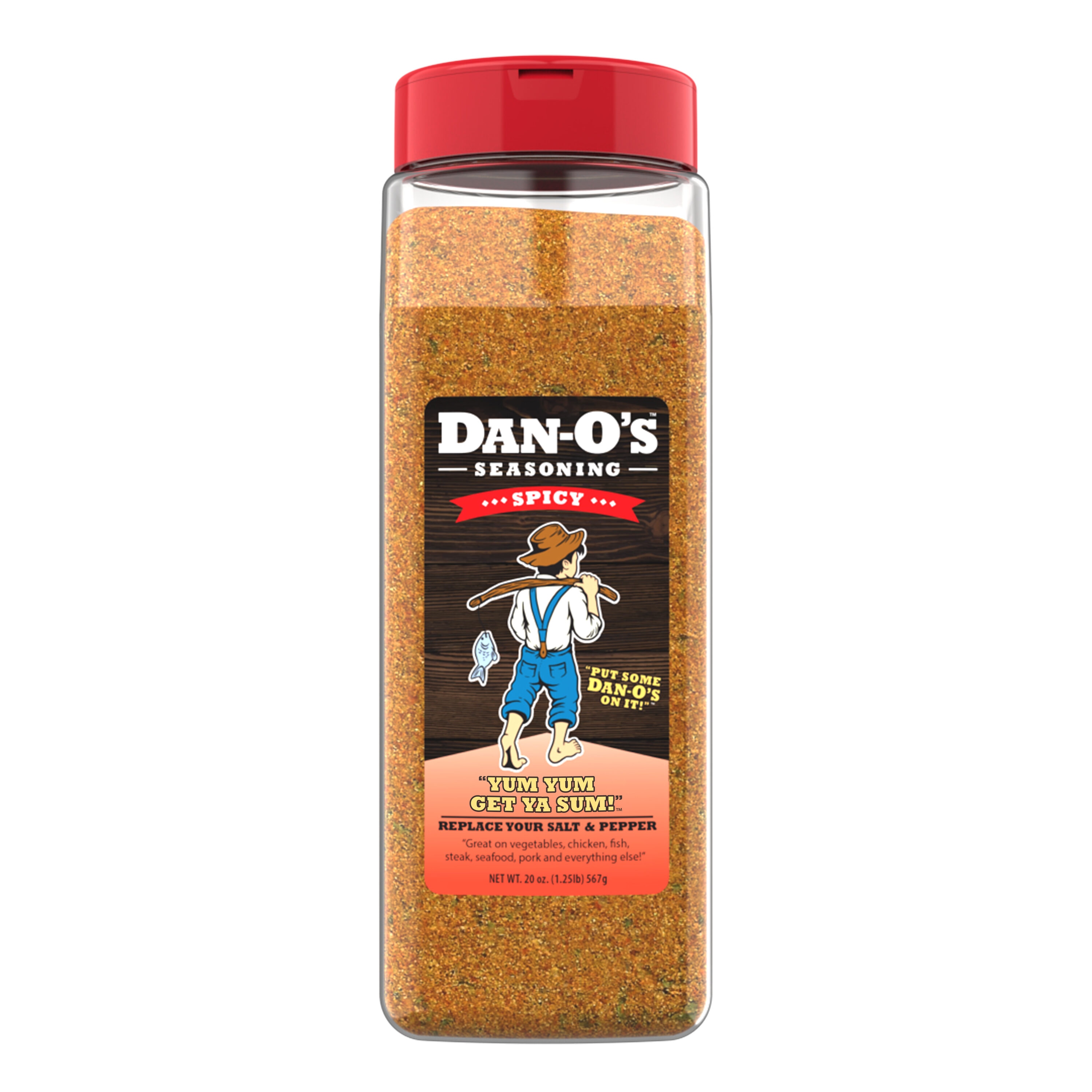 Dan-O's Seasoning Spicy Seasoning Blend - All Natural, No Sugar, Zero  Calories - 20 oz in the Dry Seasoning & Marinades department at Lowes.com