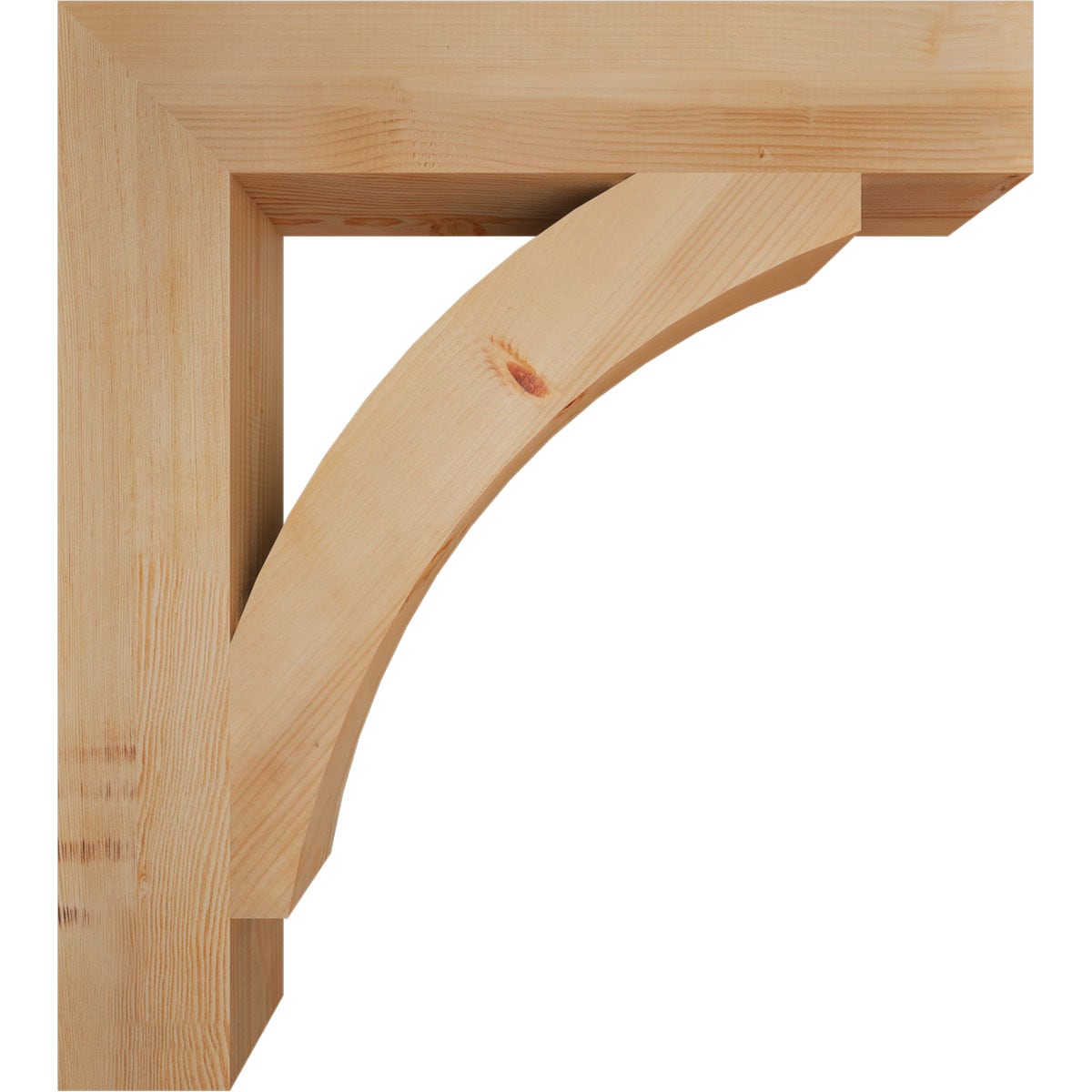 Ekena Millwork BKT06X34X38THR05SDF Exterior-Brackets-Braces - View #3