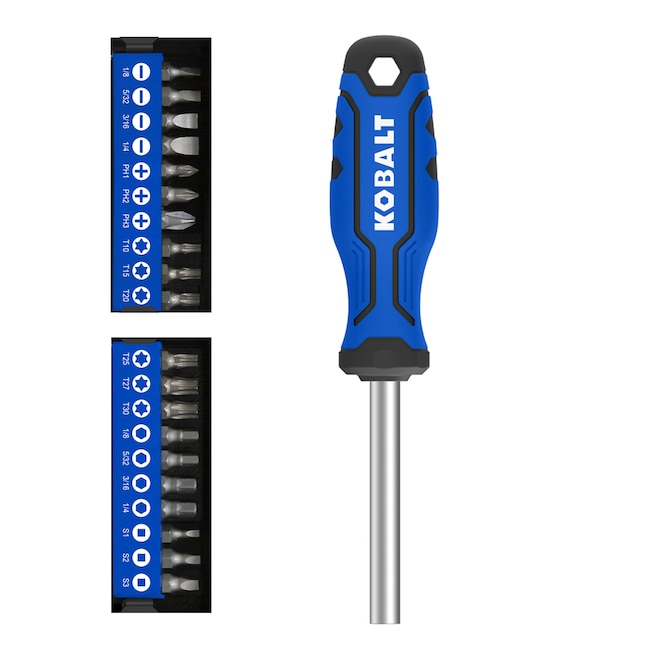IDEAL 21-Piece Plastic Handle Ratcheting 1/4-in Phillips Multi-Bit Screwdriver Set IDEAL 21-Piece Plastic Handle Ratcheting 1/4-in Phillips Multi-Bit Screwdriver Set