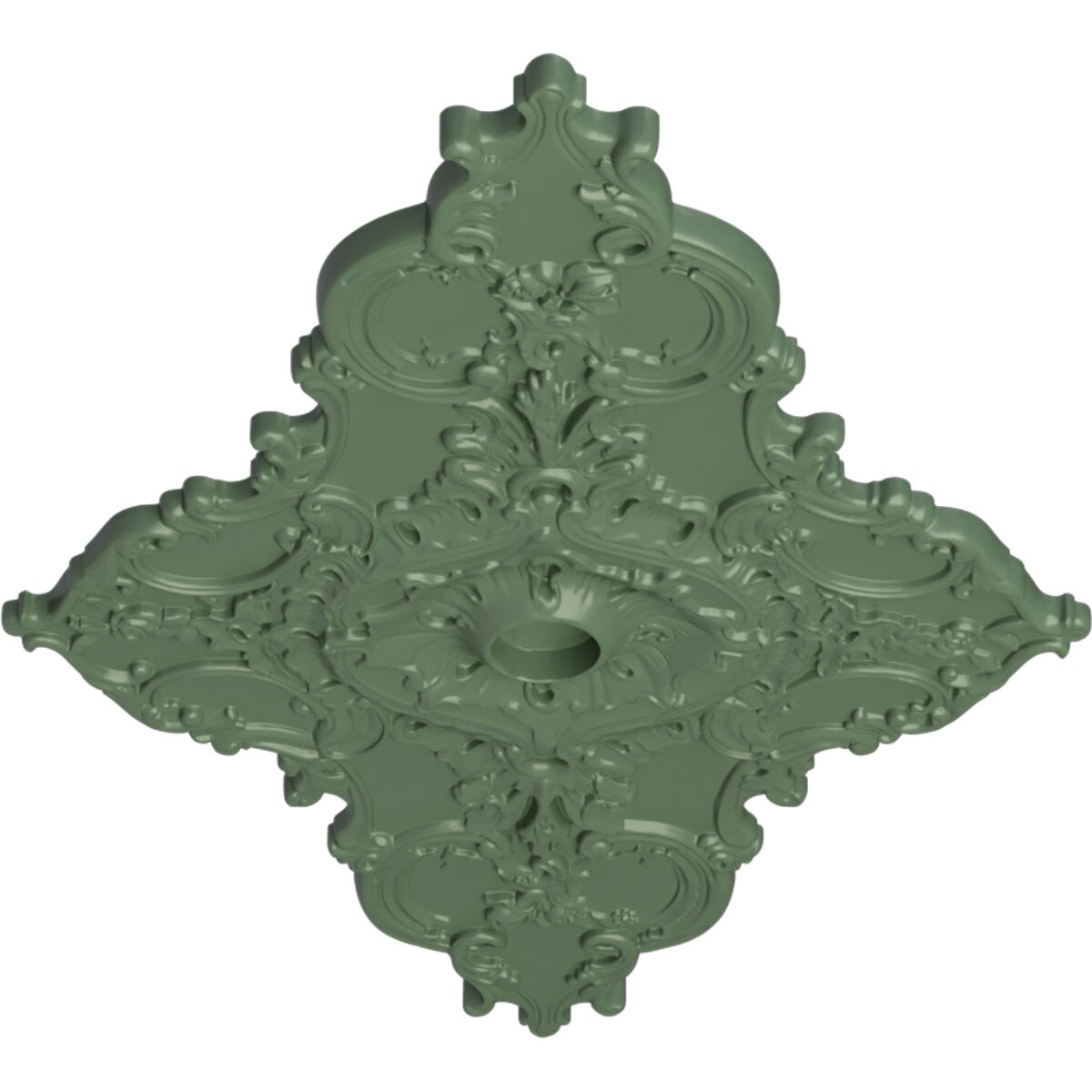 Ekena Millwork CM70X43MLAGF Ceiling-Medallions - View #2