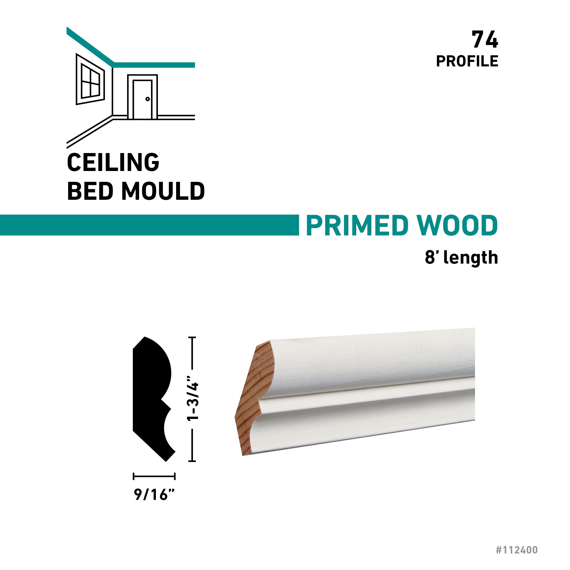 RELIABILT 74 8FJPMD Crown-Moulding - View #3