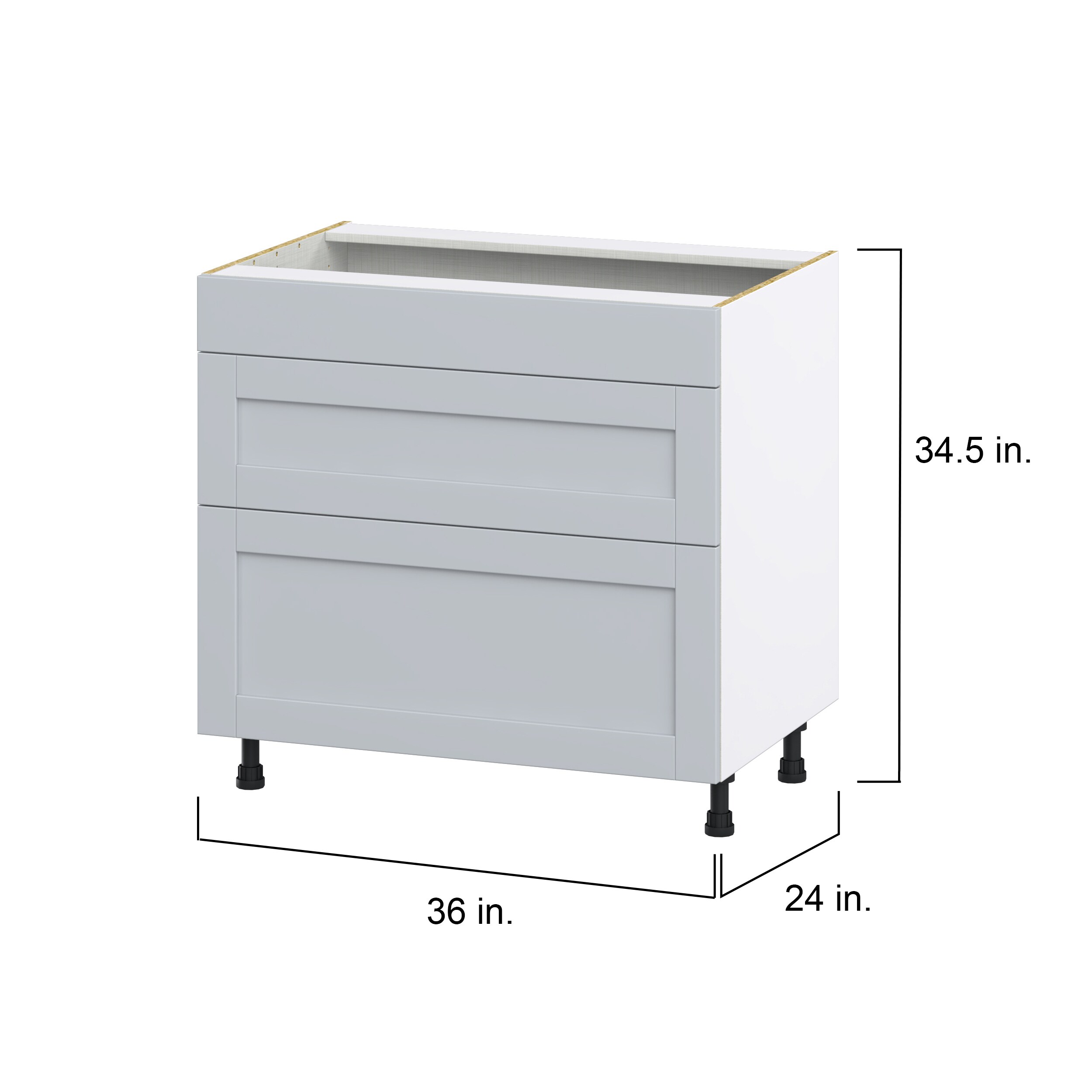 Hugo&Borg DSBCT3D36FF-CH Cabinets-Kitchen - View #4