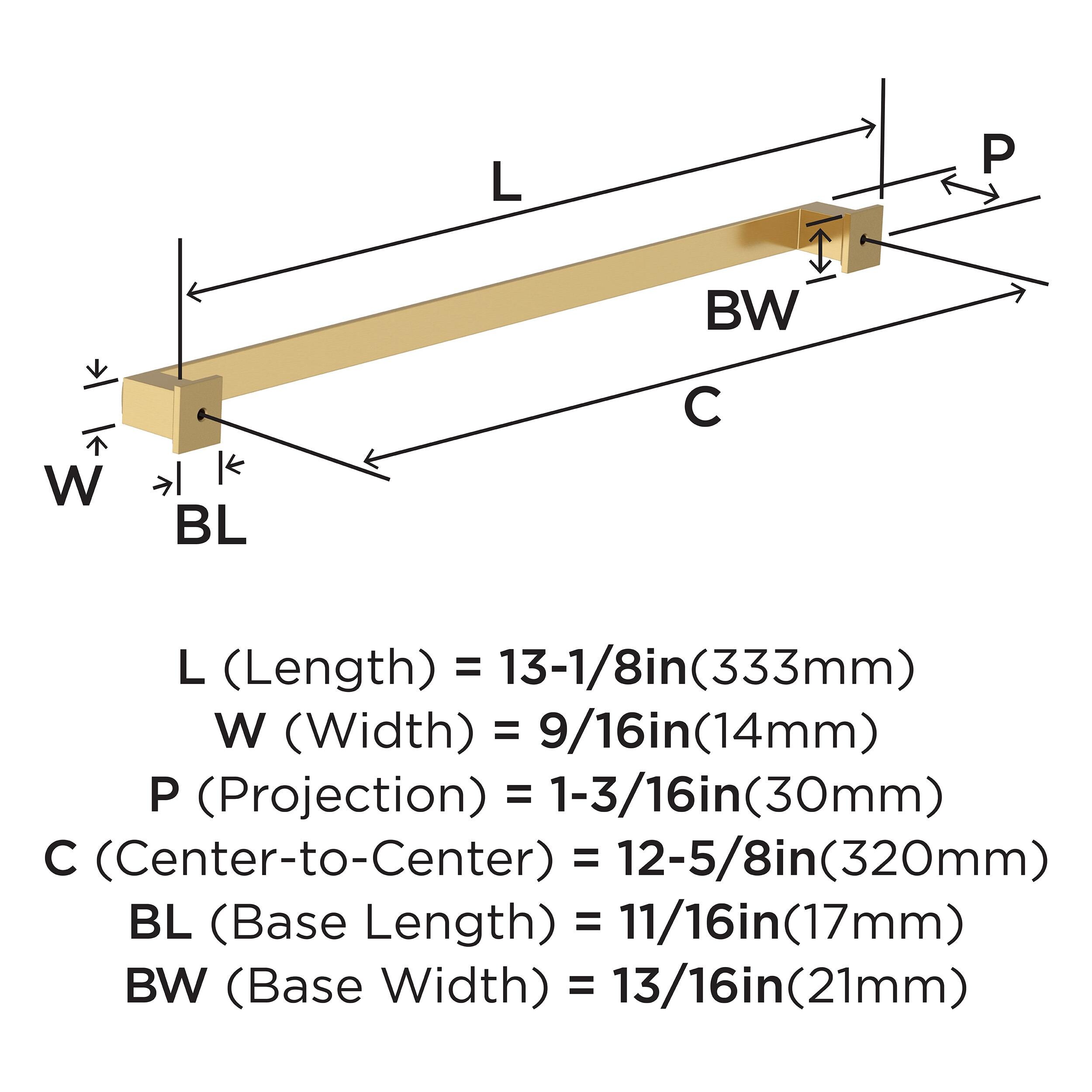 Amerock BP37362CZ Cabinet-Pulls - View #5