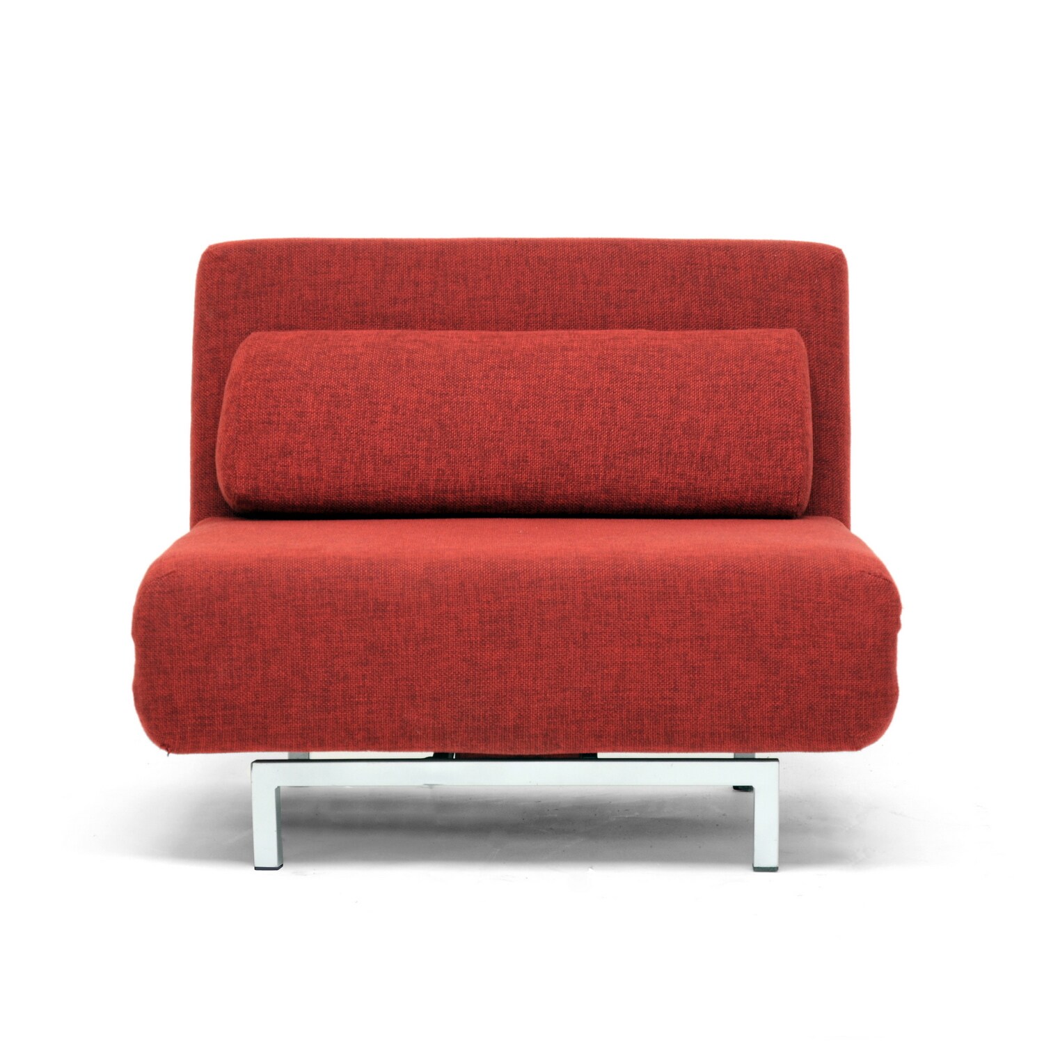 Baxton Studio Red Contemporary/Modern Polyester Futon at Lowes.com