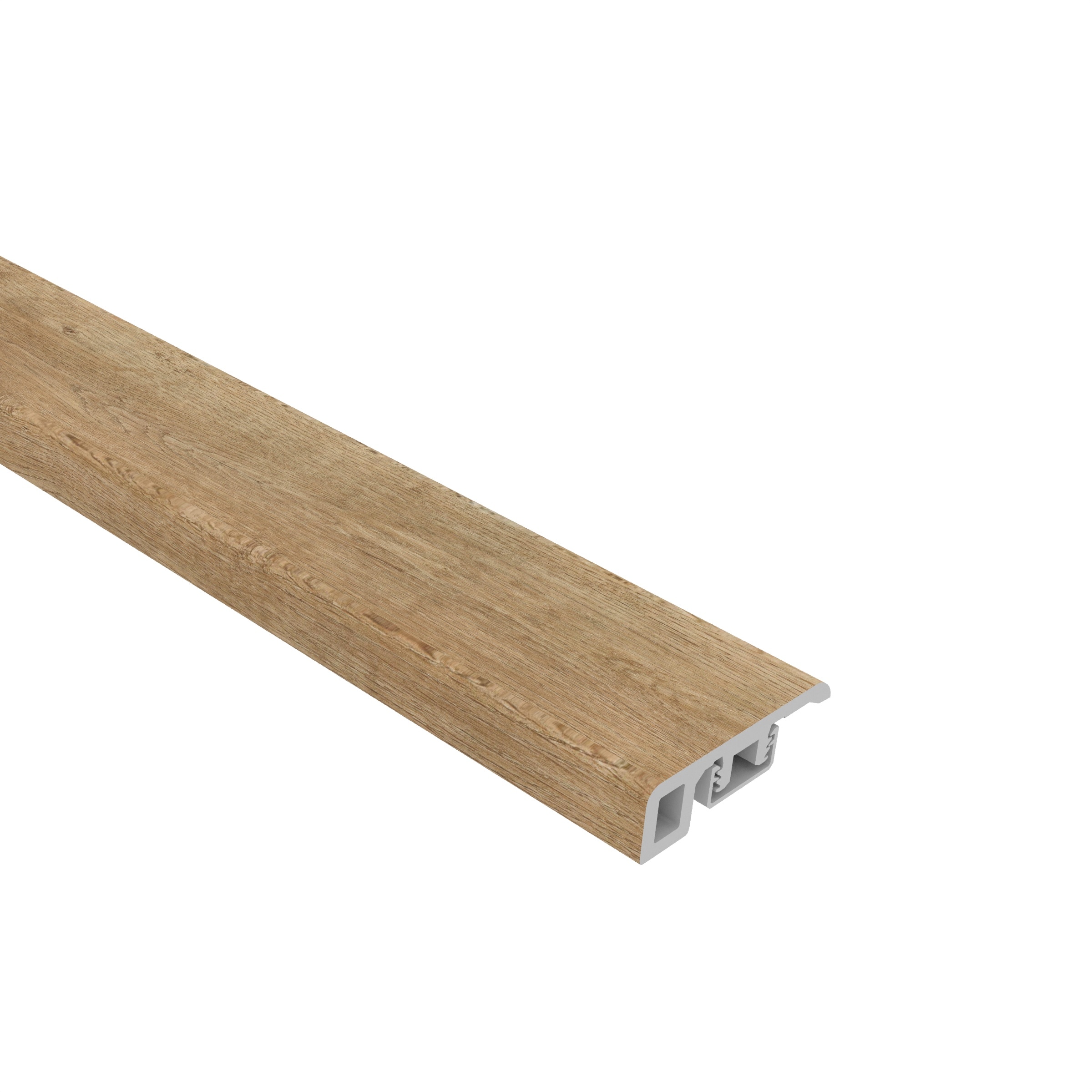 CALI 7902600318 Legends Laguna Sand Vinyl Accessories Threshold Laguna Sand 0.47-in T x 1.73-in W x 72.83-in L Vinyl Threshold