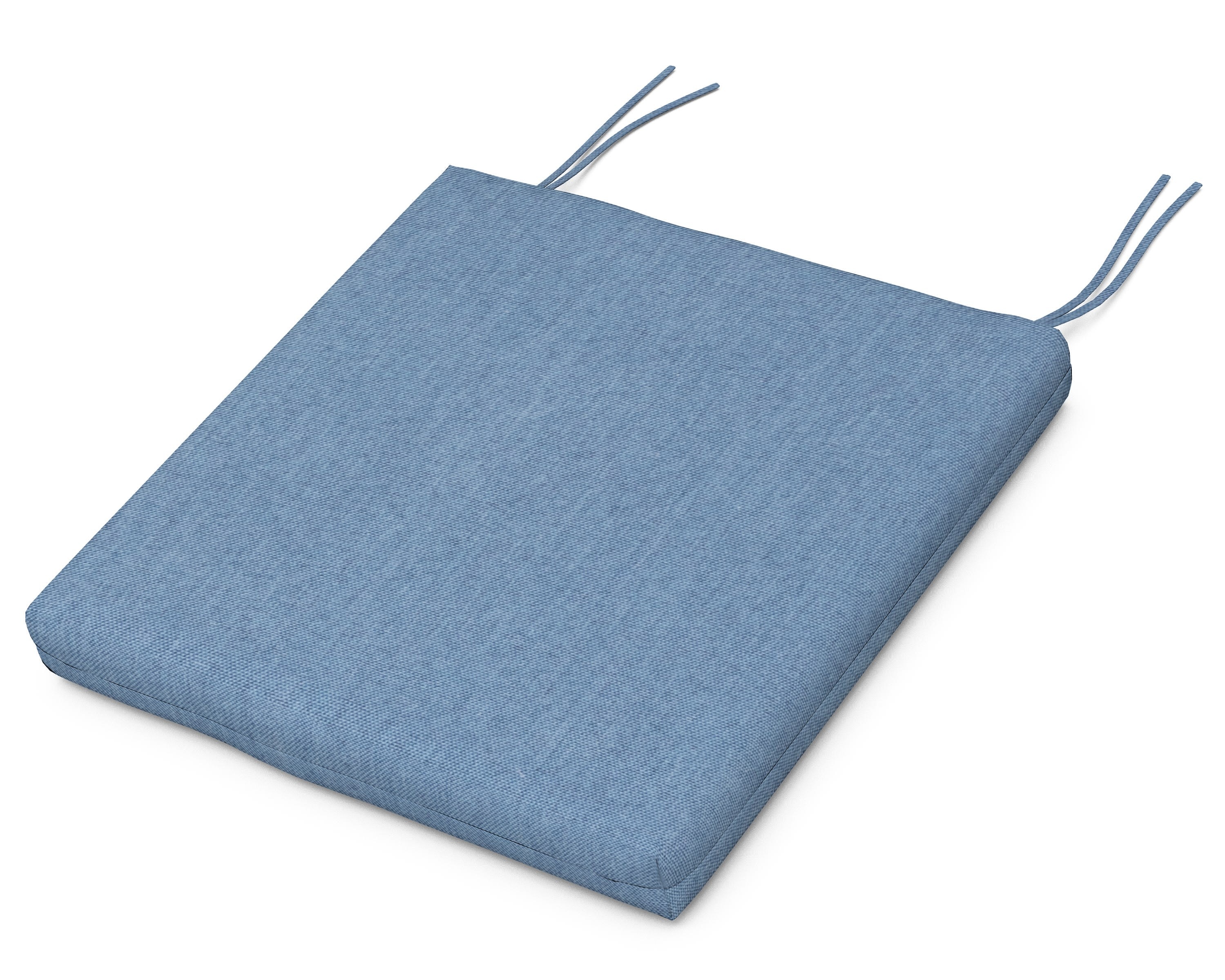 POLYWOOD XPWS0011-161147 Irving 18.5-in x 21-in Sky Blue Patio chair cushion