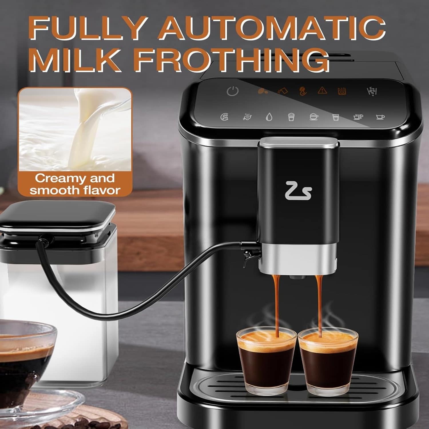 Qeetex LSHQQPHO-10C0UM9X Espresso-Machines - View #2