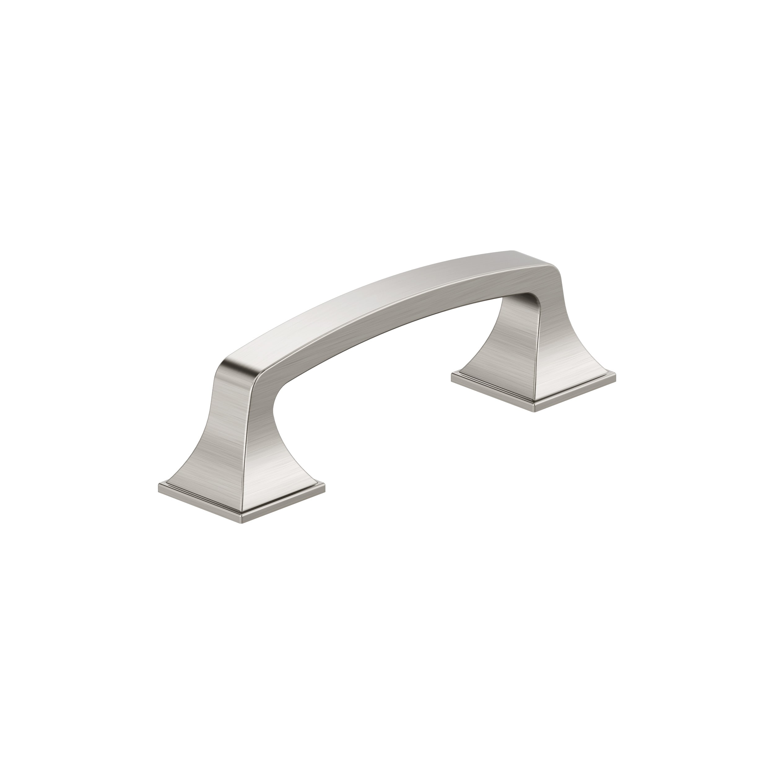 Amerock BP36778G10 Bar Pulls 3-in , 76mm Center to Center Satin Nickel Arch Handle