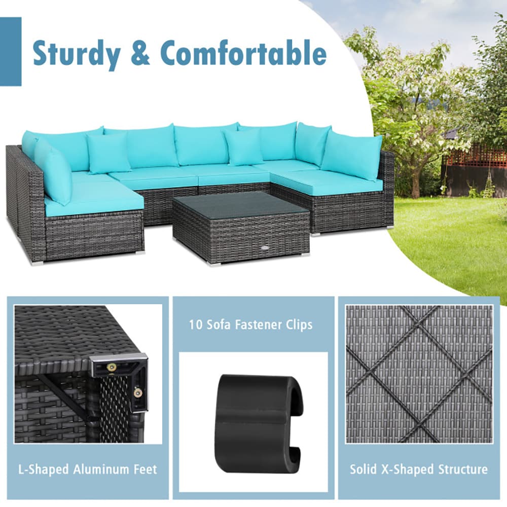 CASAINC WF-SM-KF-SF325GY Patio-Conversation-Sets - View #6